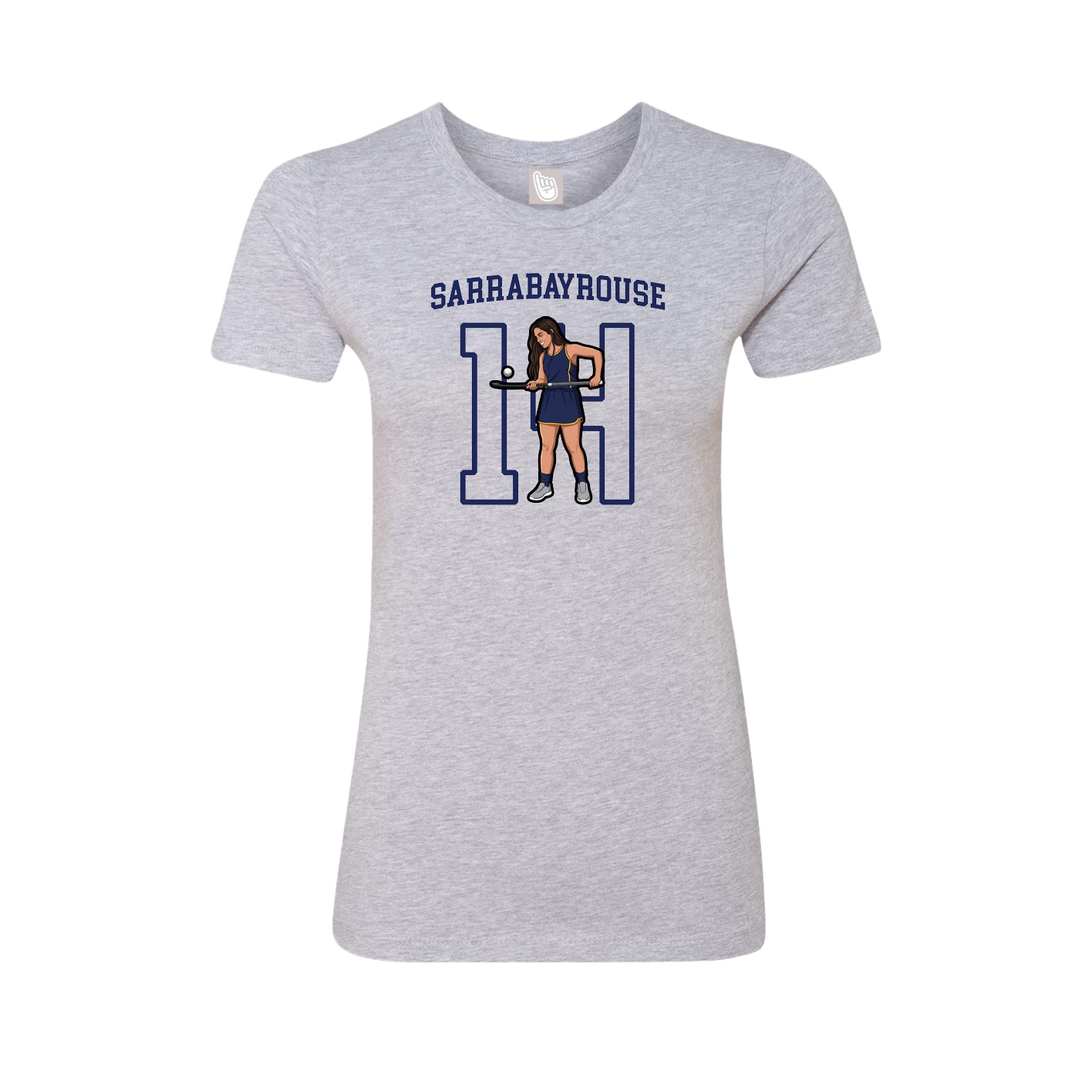 Womens Tee — Shirsey in Grey