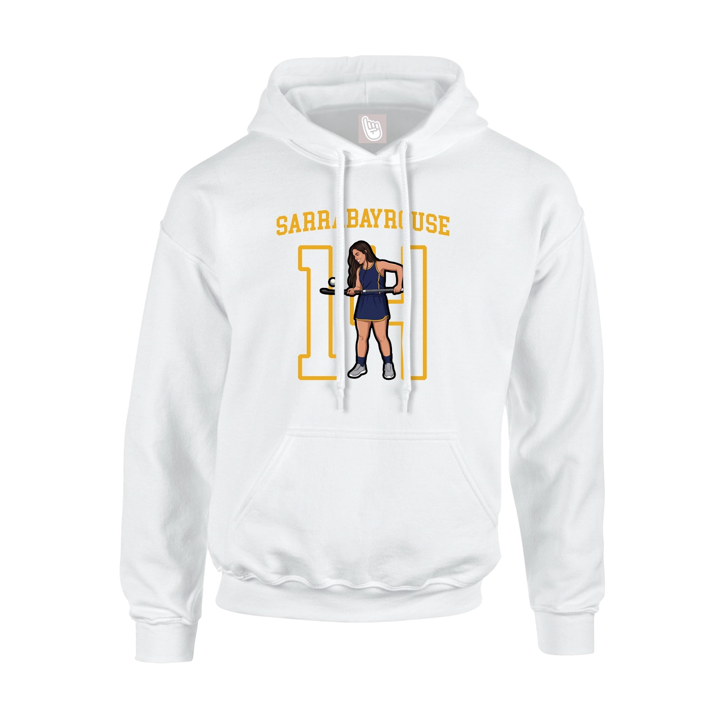 Youth Hoodie — Shirsey in White