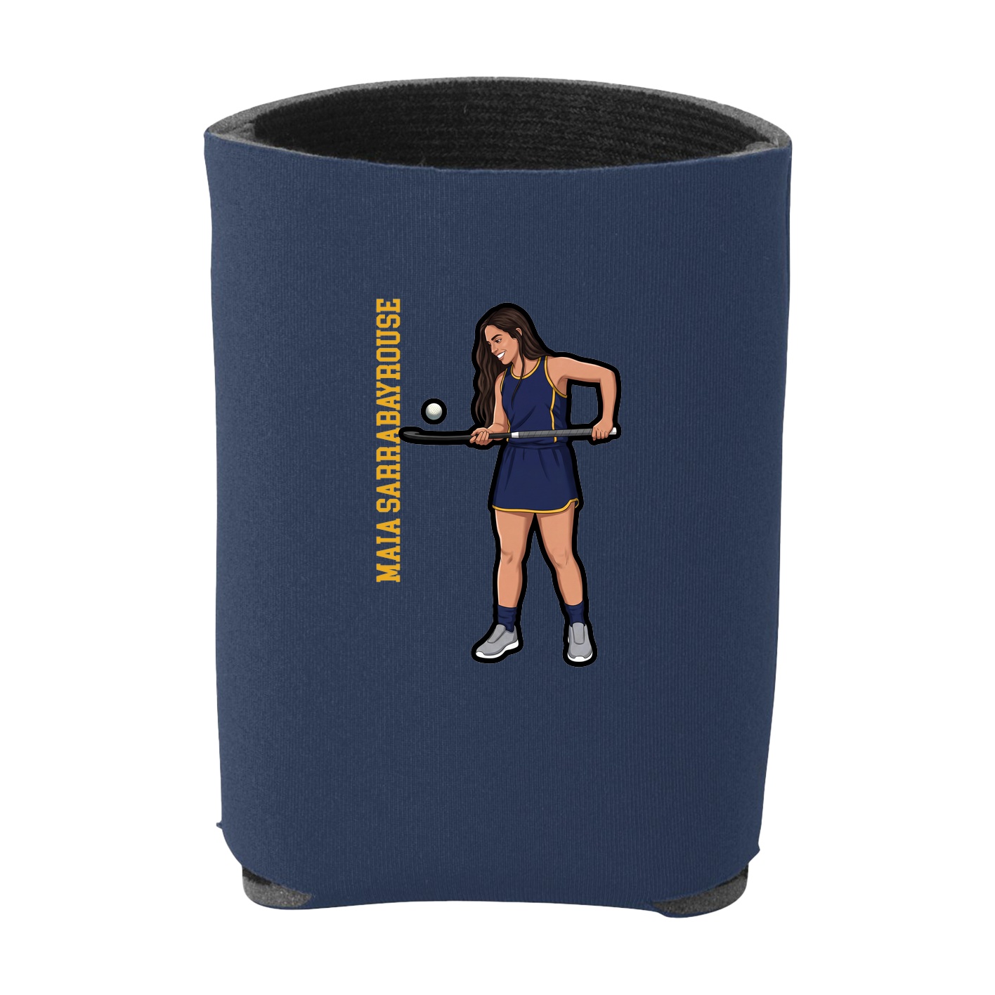 Can Holder — Name Vertical in Navy