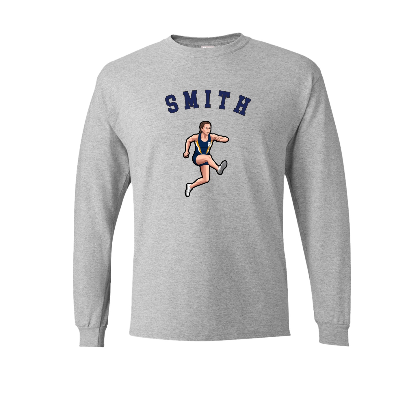 Long Sleeve Tee — Shirsey Arch in Grey
