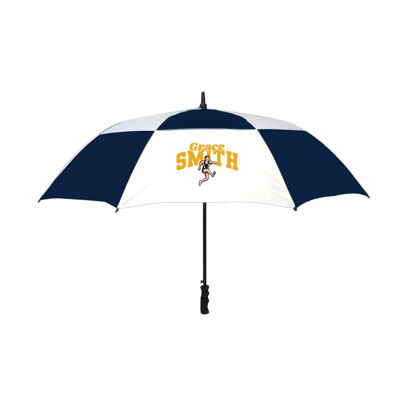 Golf Umbrella — Signature Arch in Navy