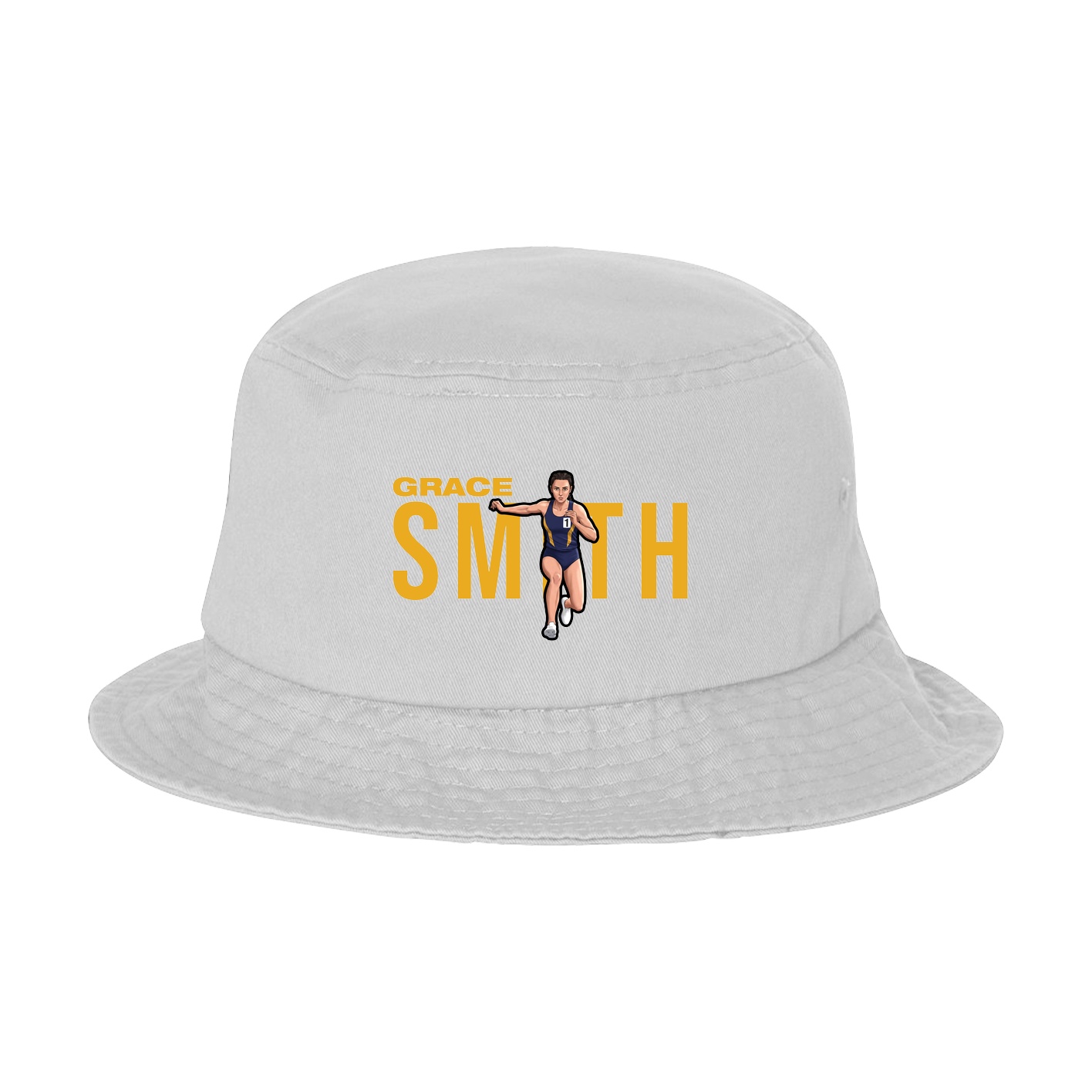 Bucket Cap — Player Name in White