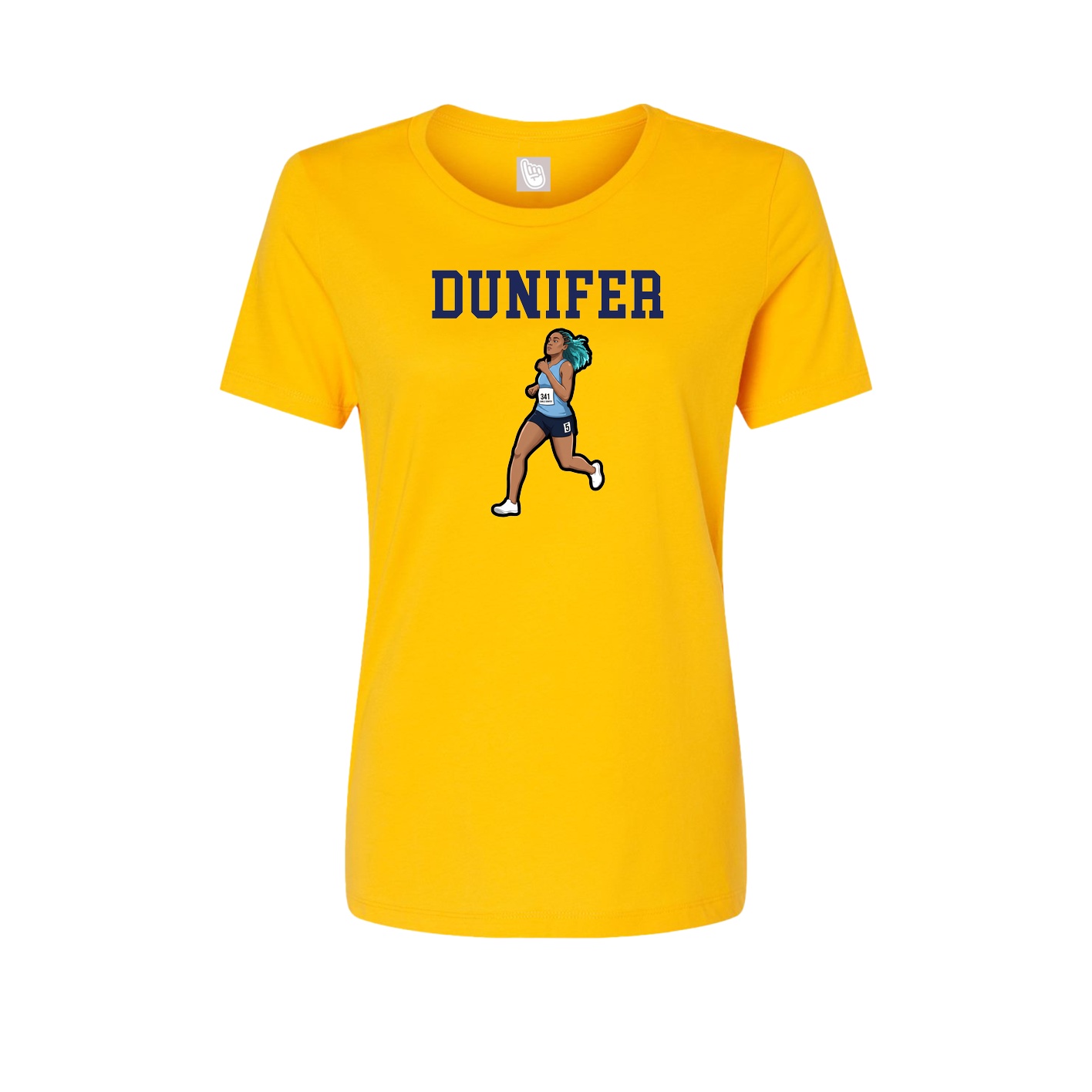 Fitted Women's Tee — Shirsey in Gold