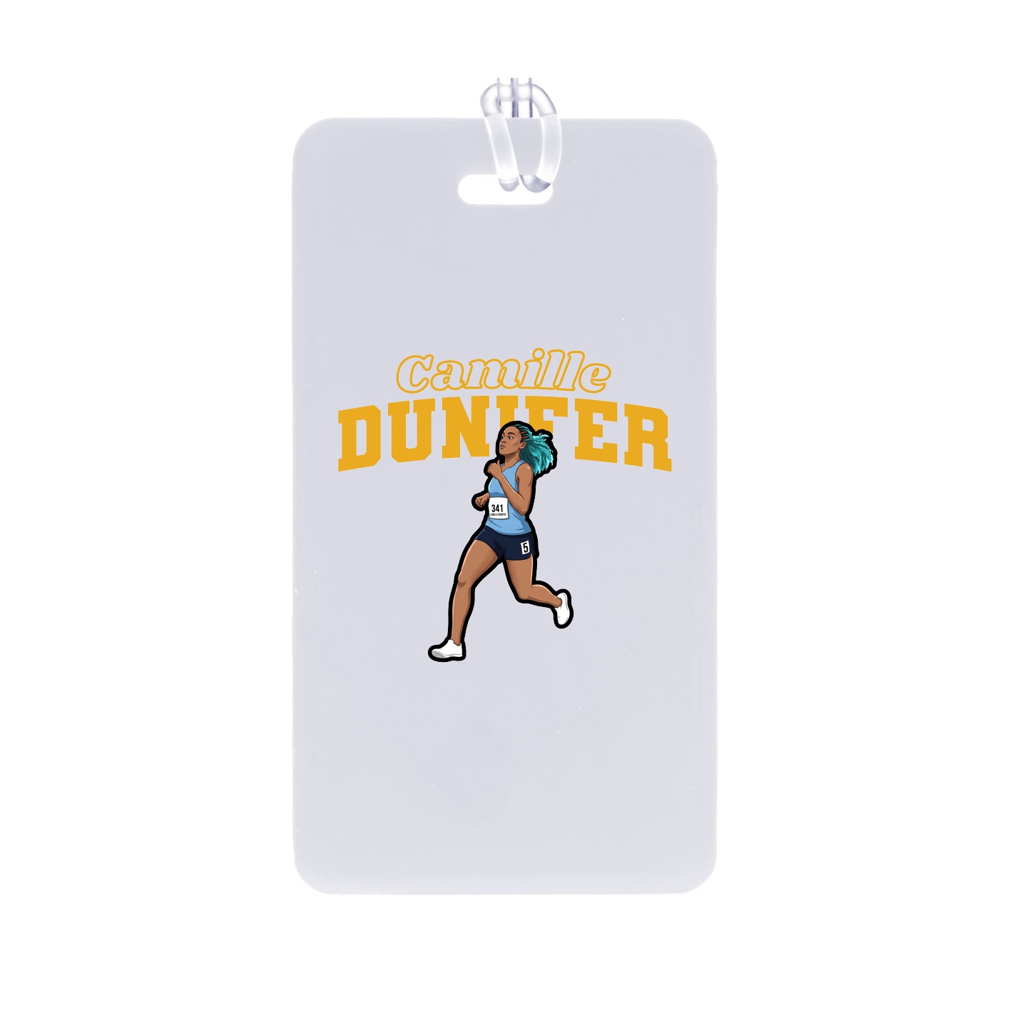 Bag Tag — Name Arch in Classic