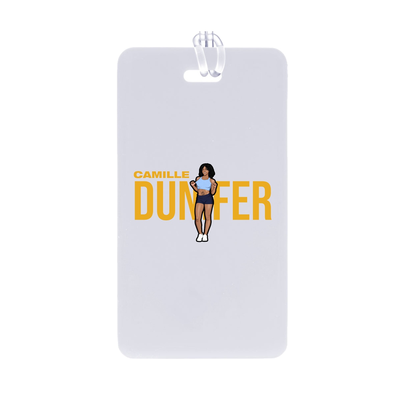 Bag Tag — Player Name in Classic