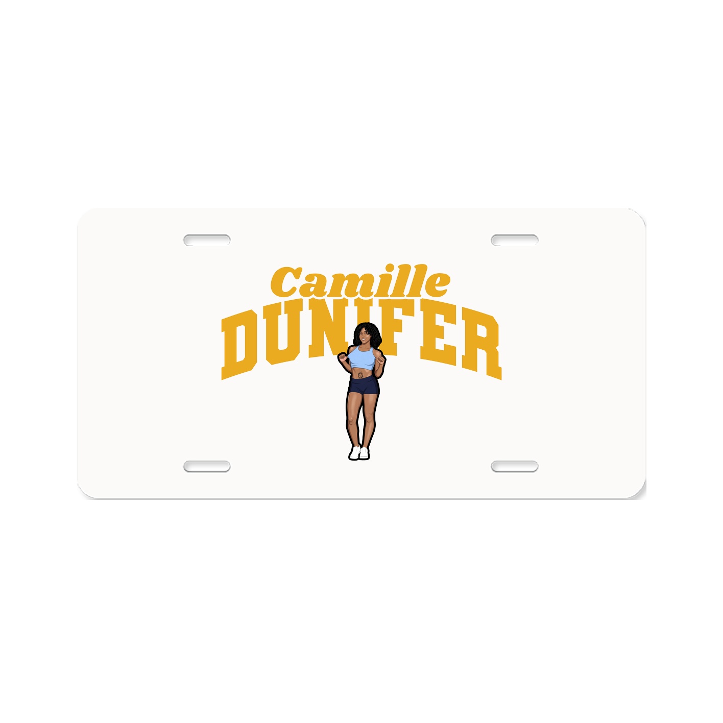 License Plate — Signature Arch in Classic