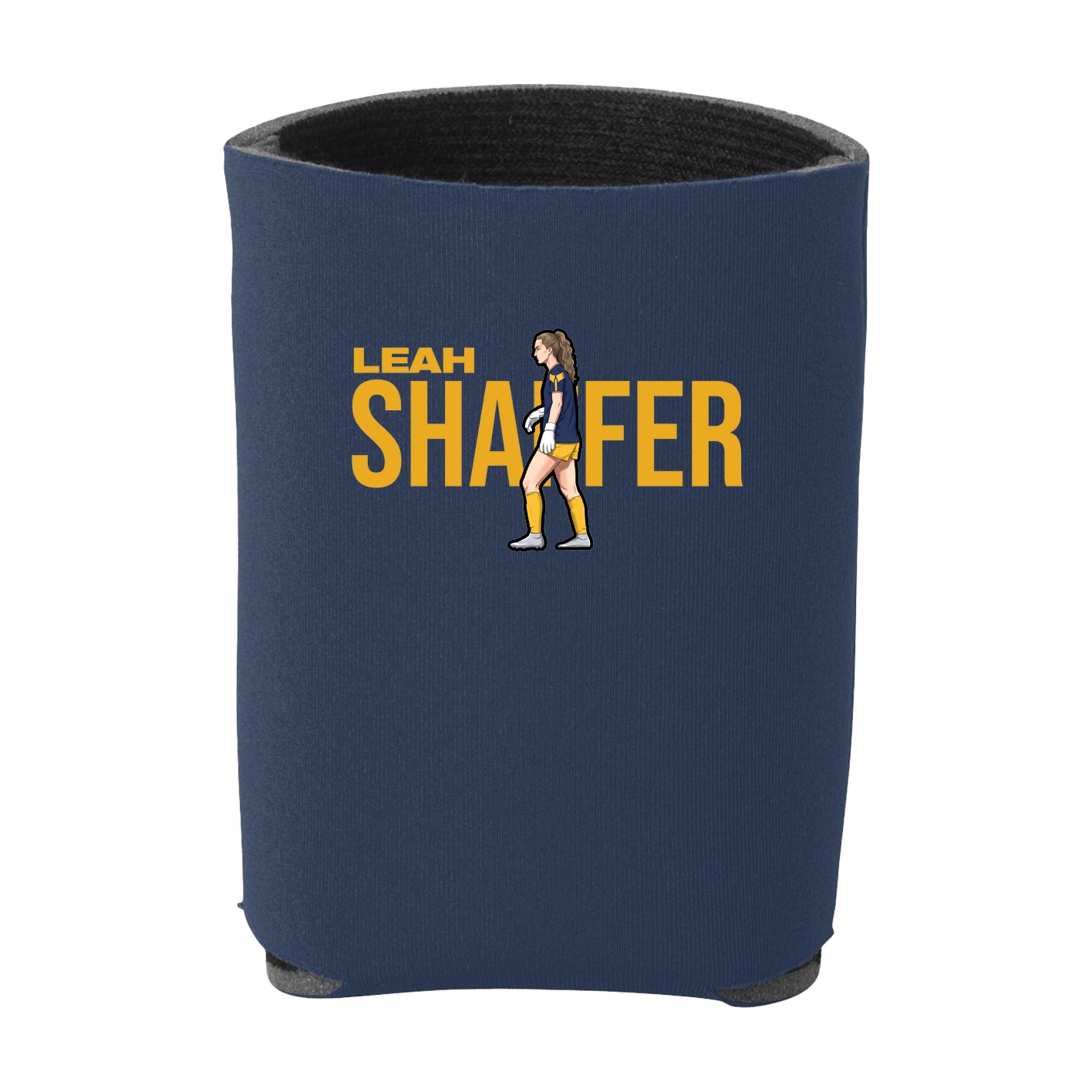 Can Holder — Player Name in Navy