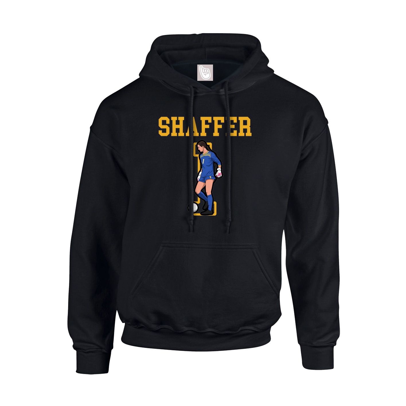 Youth Hoodie — Shirsey in Black