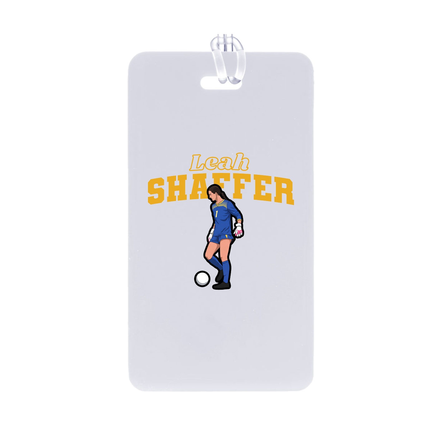 Bag Tag — Name Arch in Classic