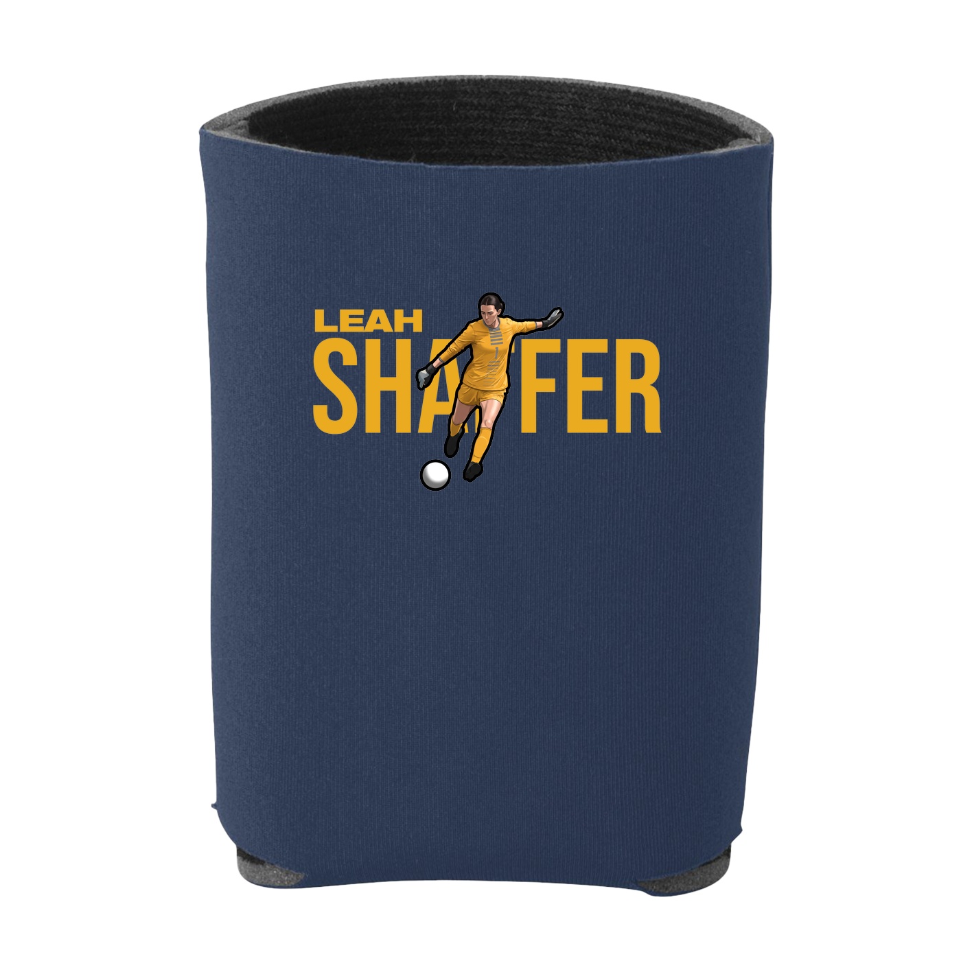 Can Holder — Player Name in Navy