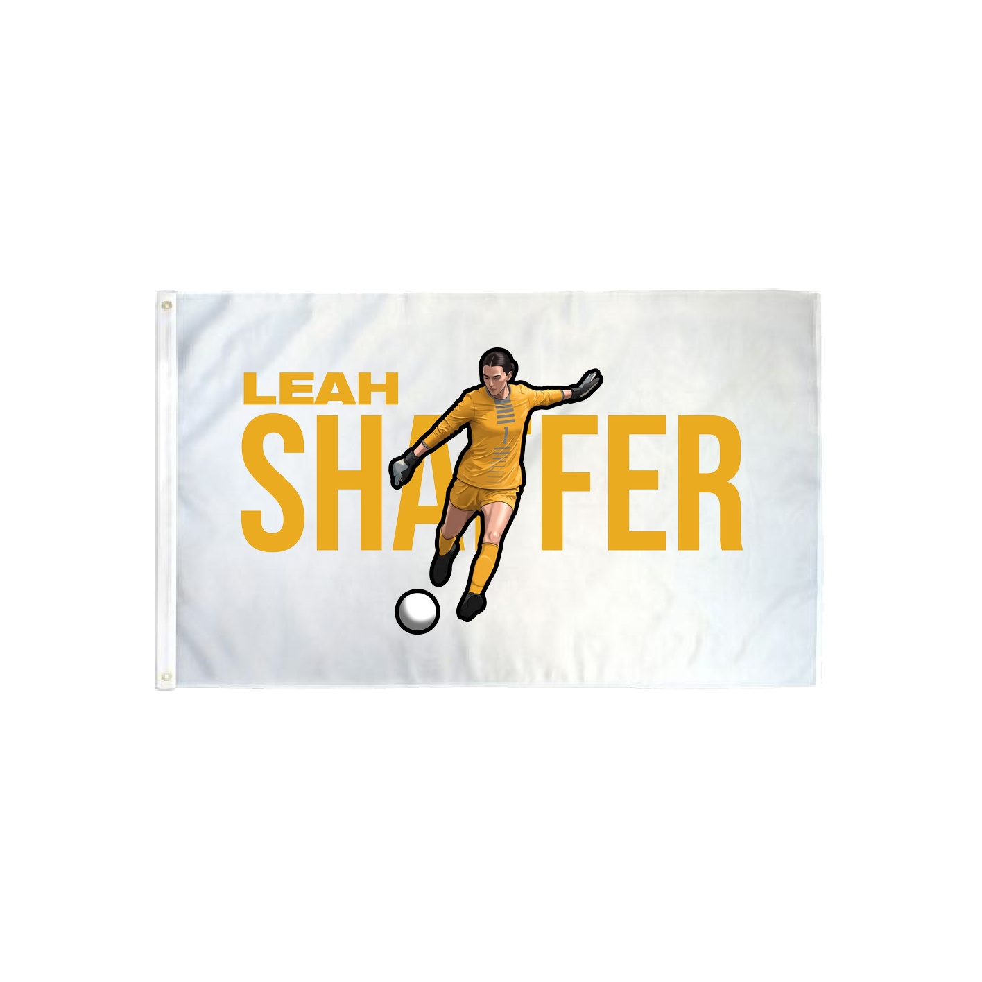 3x5 Flag — Player Name in Classic