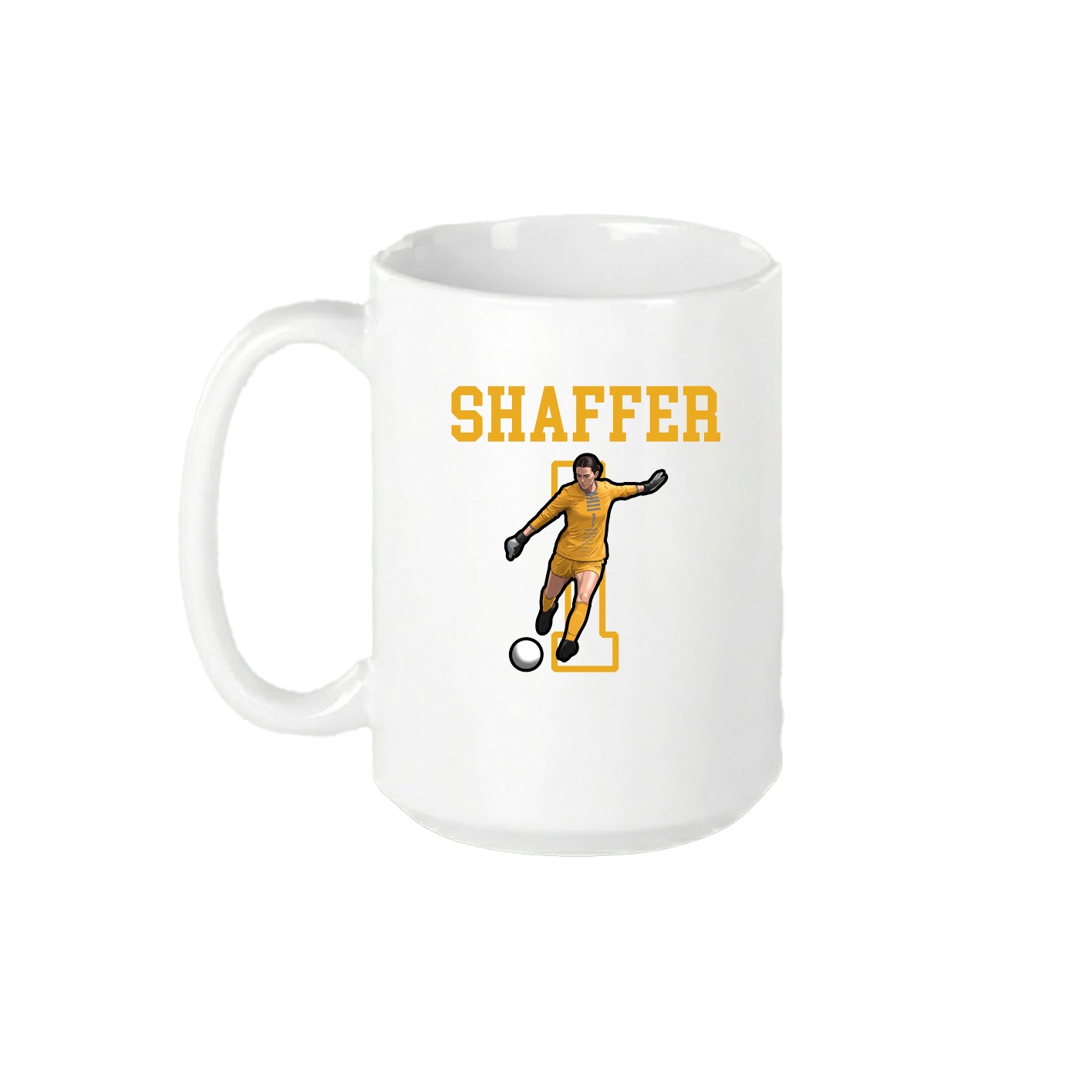 15oz Coffee Mug — Shirsey in White
