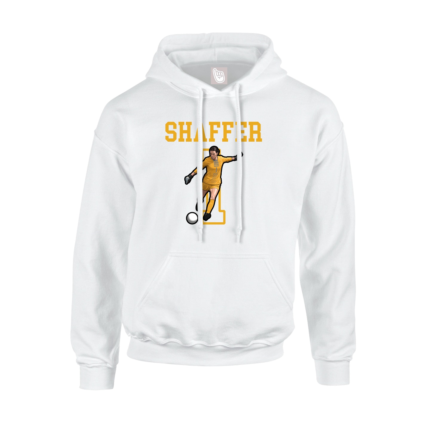 Youth Hoodie — Shirsey in White