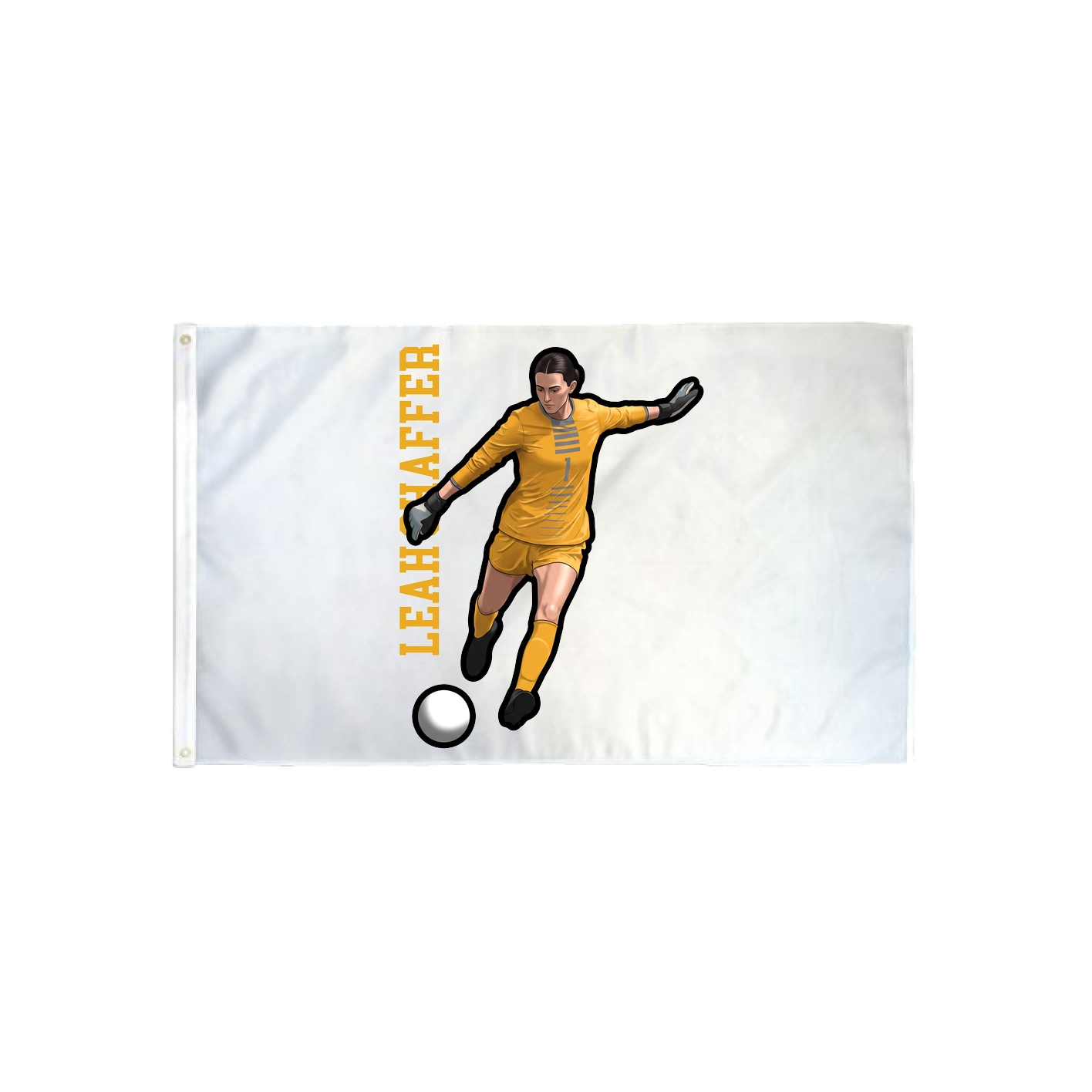 3x5 Flag — Name Vertical in Classic