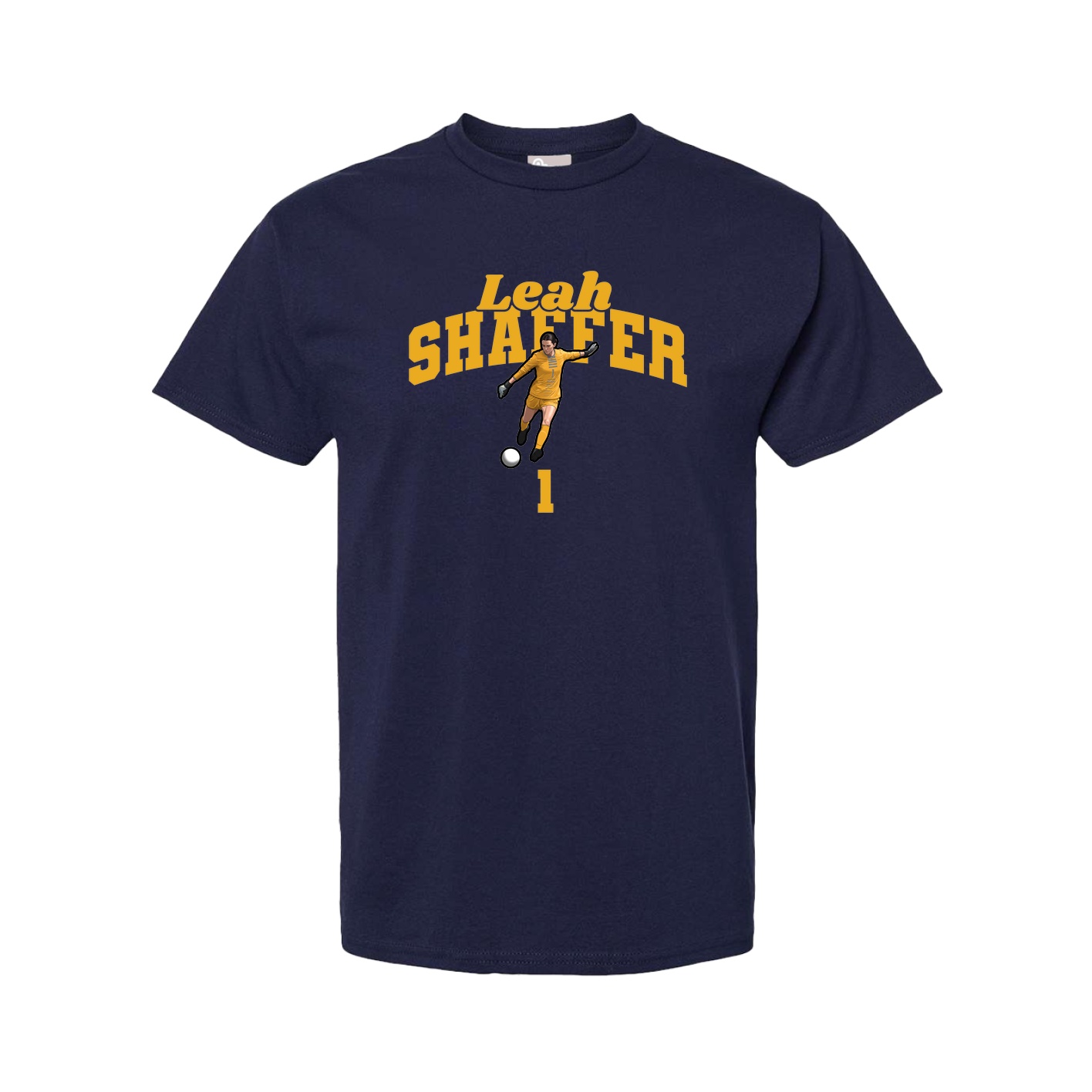 Youth Tee — Signature Arch in Navy
