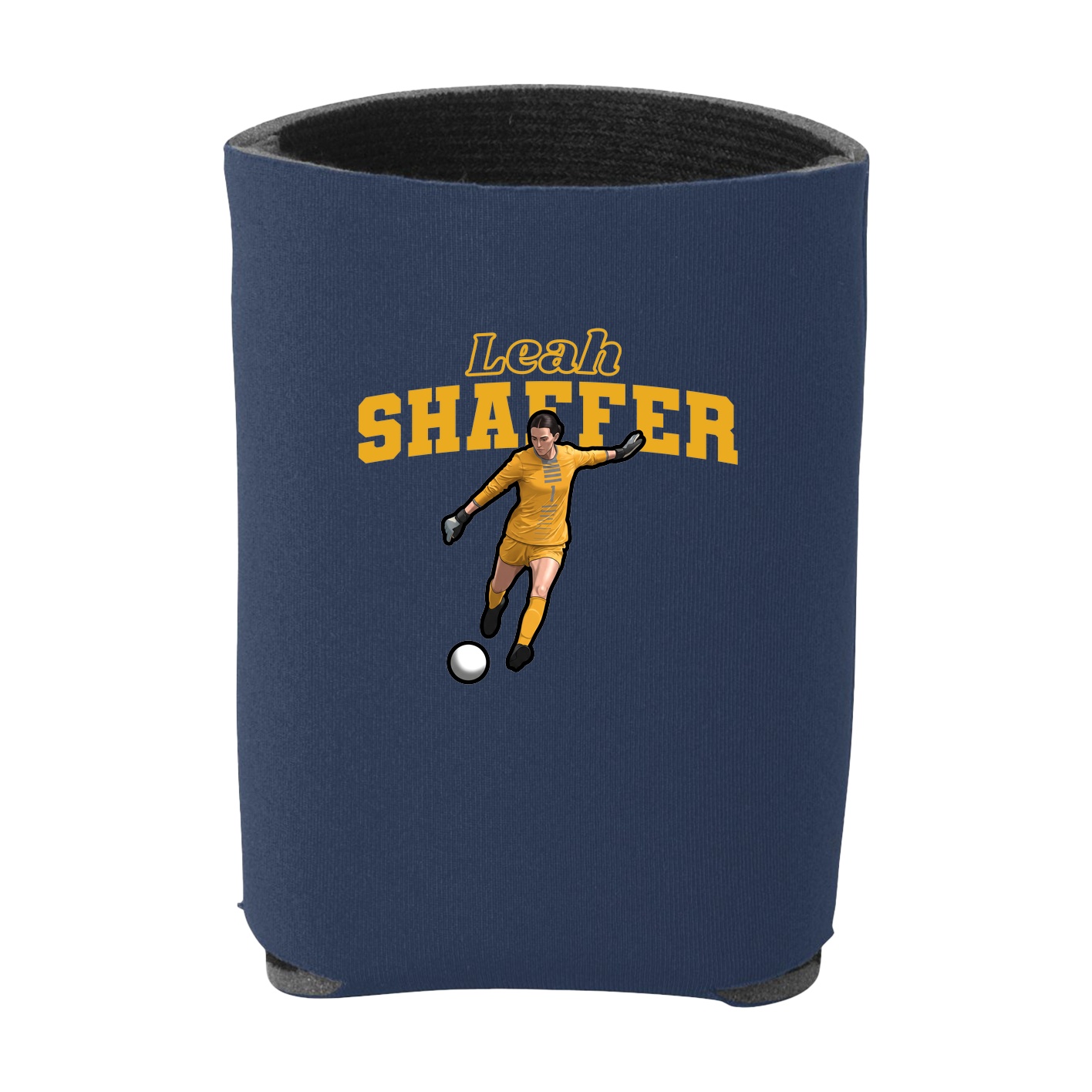 Can Holder — Name Arch in Navy