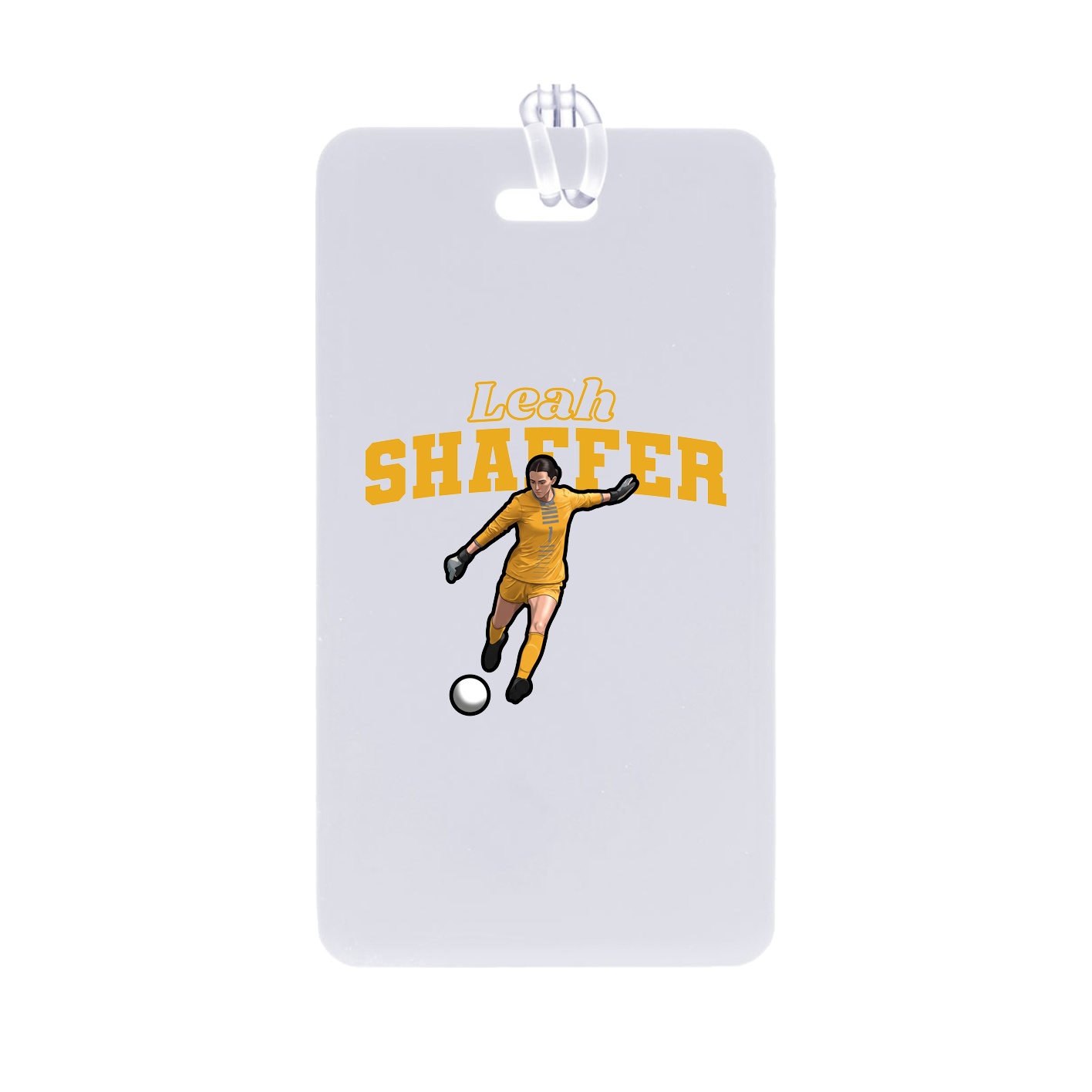 Bag Tag — Name Arch in Classic
