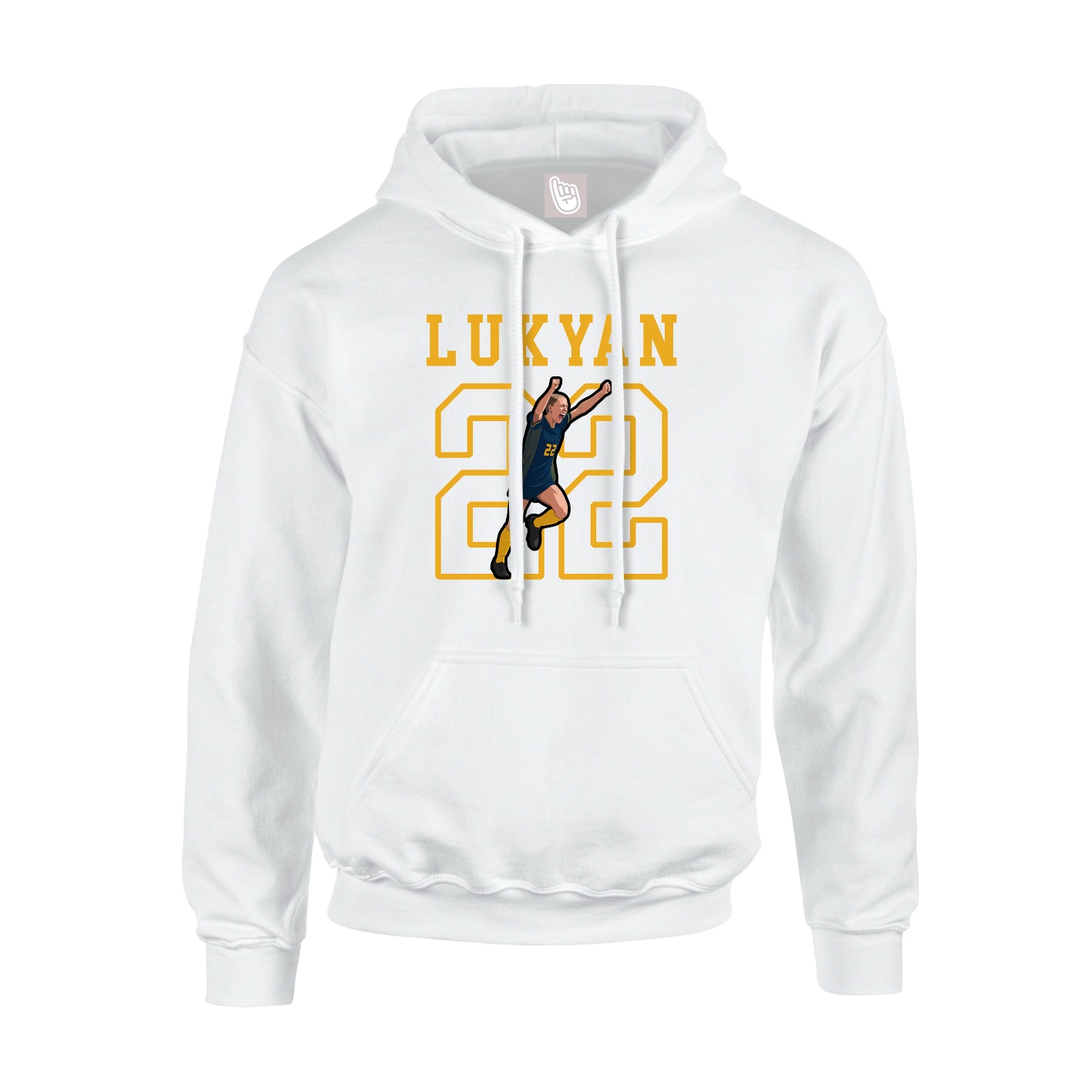Youth Hoodie — Shirsey in White