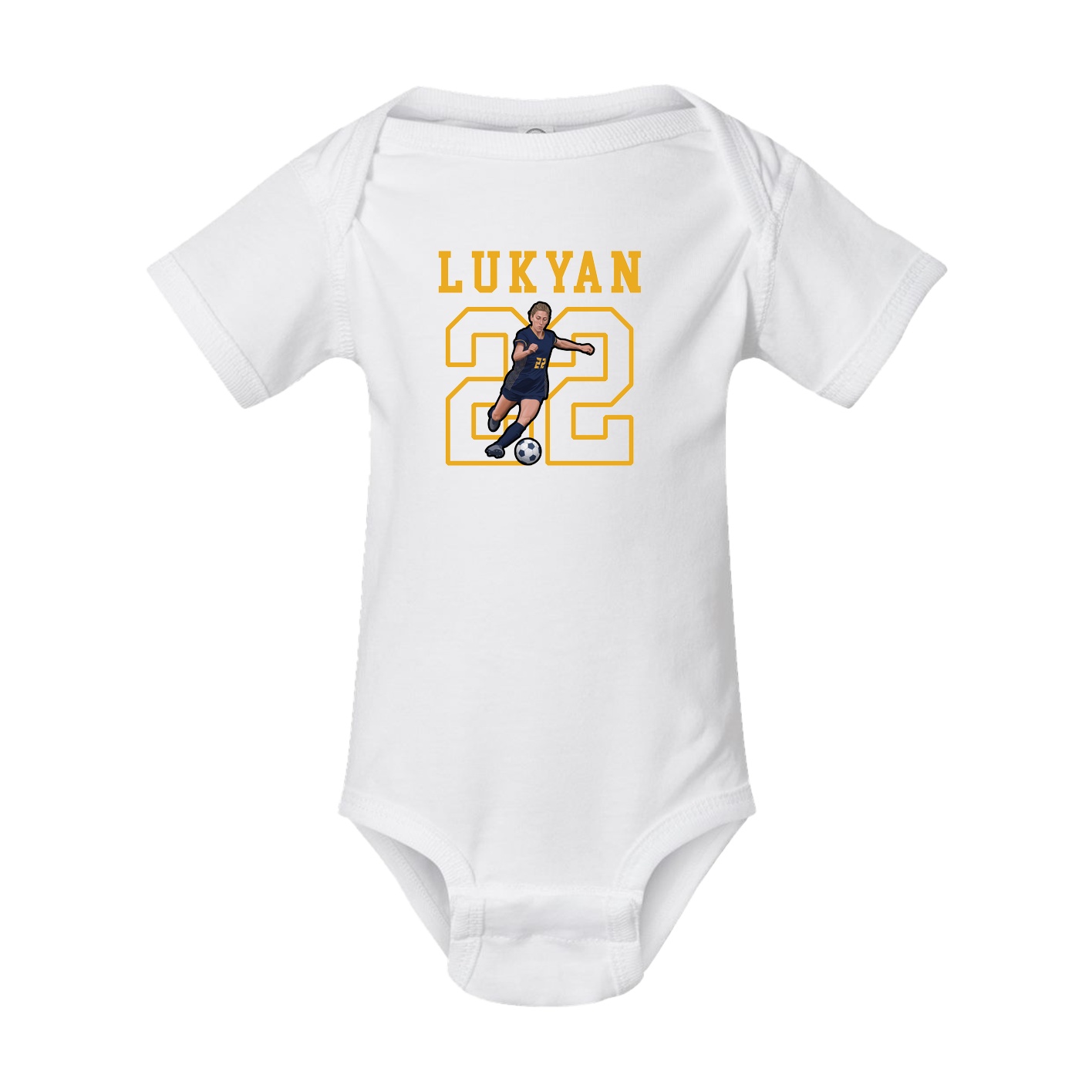 Baby Onesie — Shirsey in White