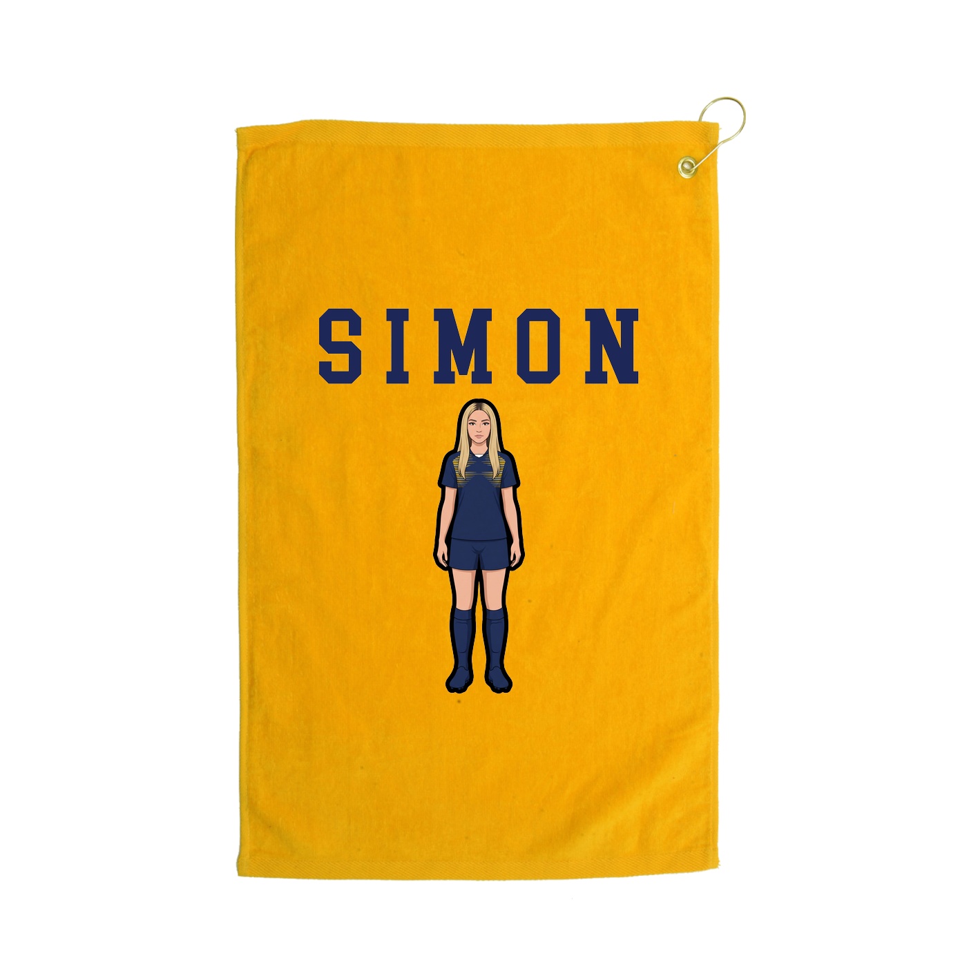Golf Towel — Shirsey in Gold