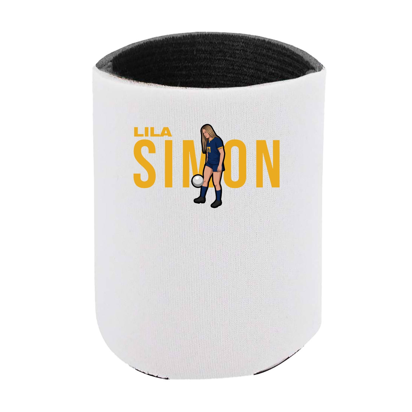 Can Holder — Player Name in White