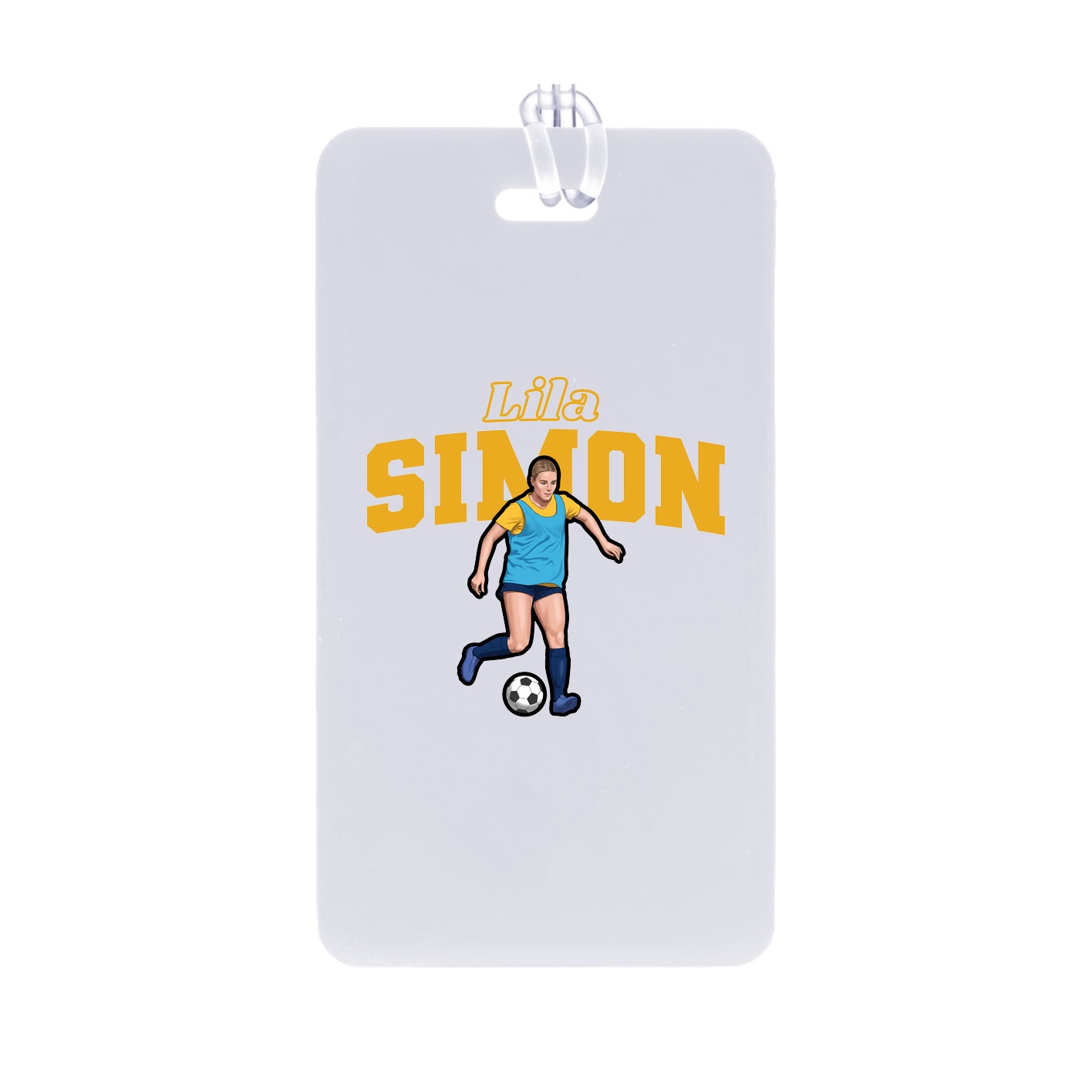 Bag Tag — Name Arch in Classic