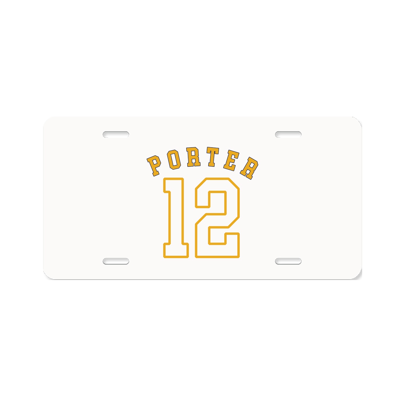 License Plate — Shirsey Arch in Classic
