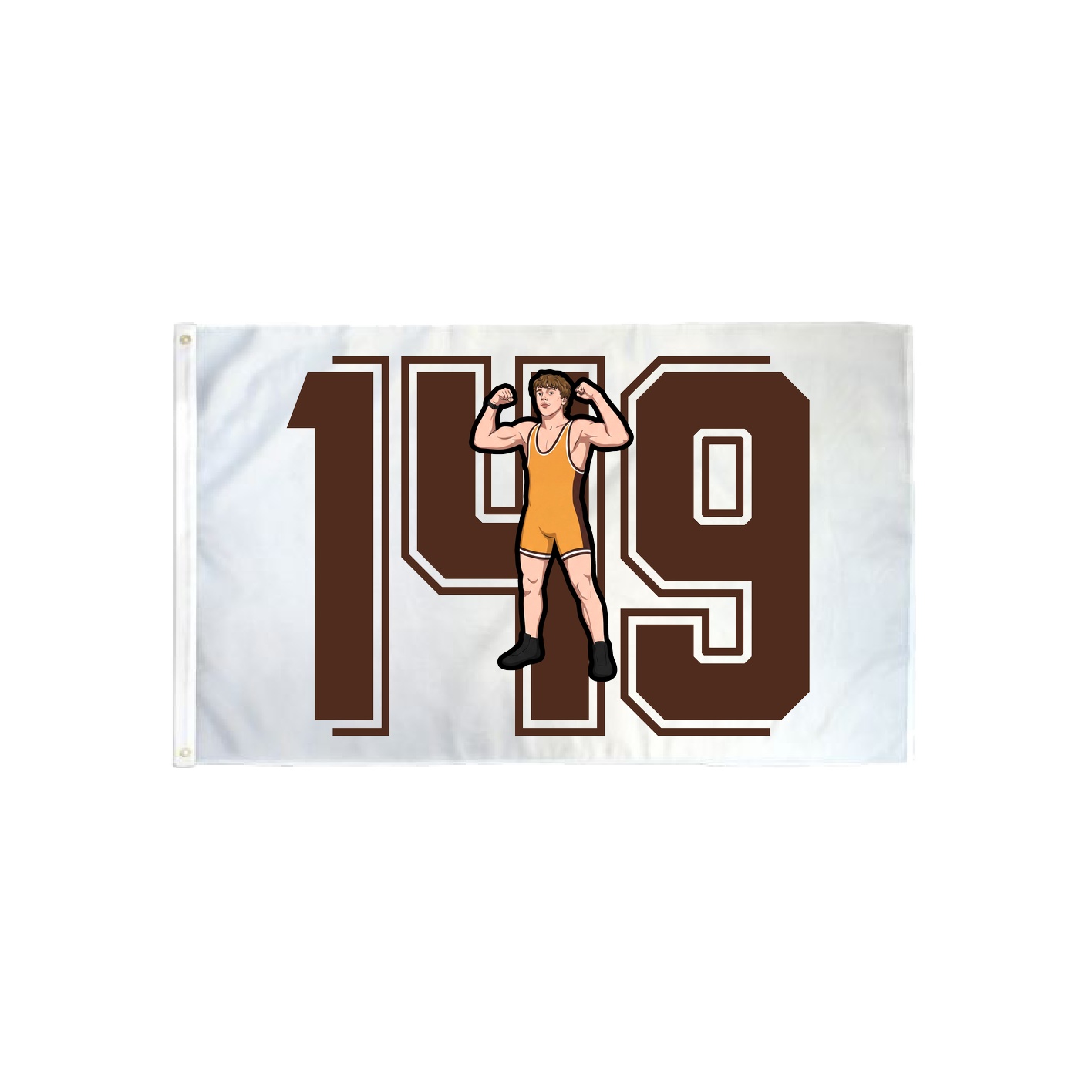 3x5 Flag — Number in Classic