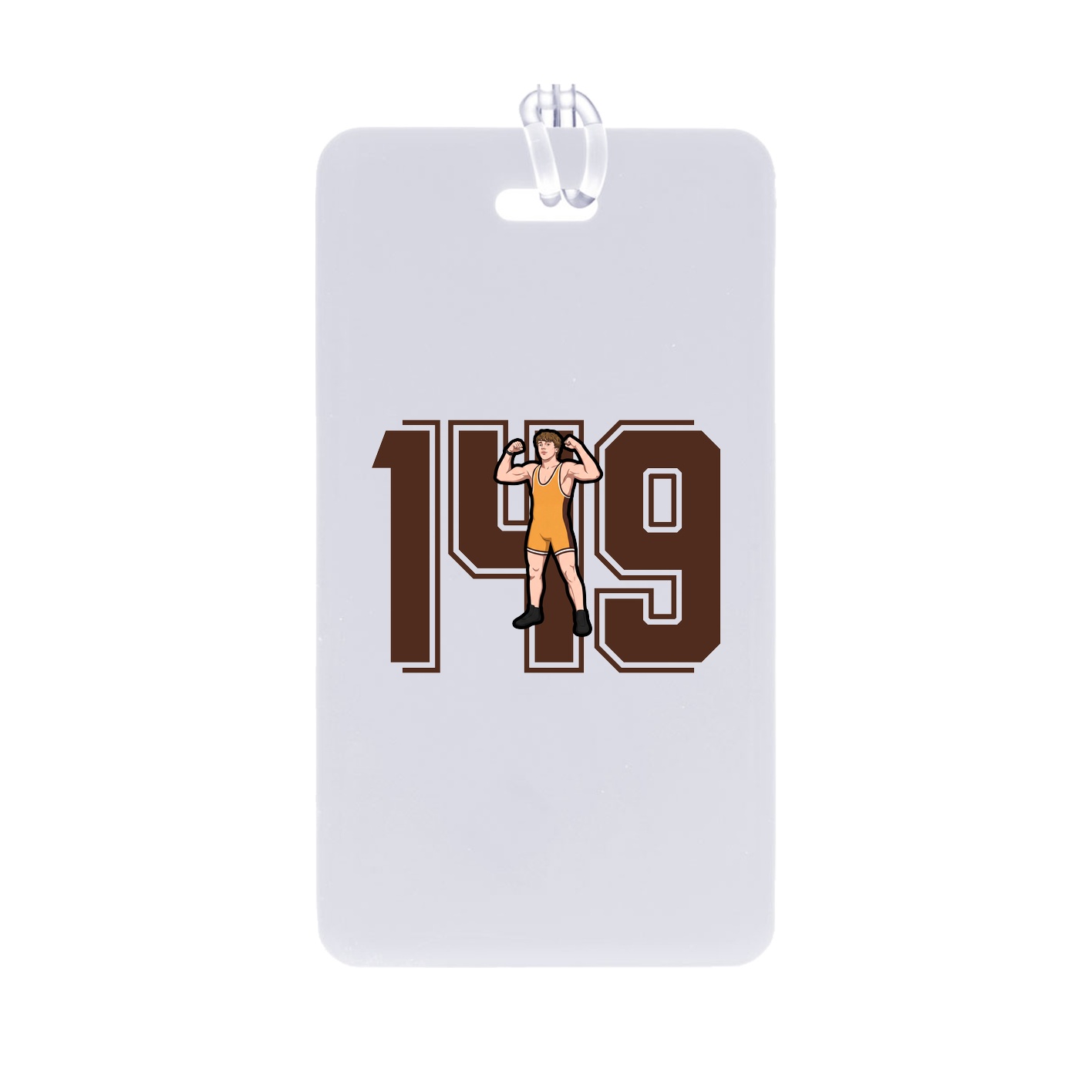 Bag Tag — Number in Classic