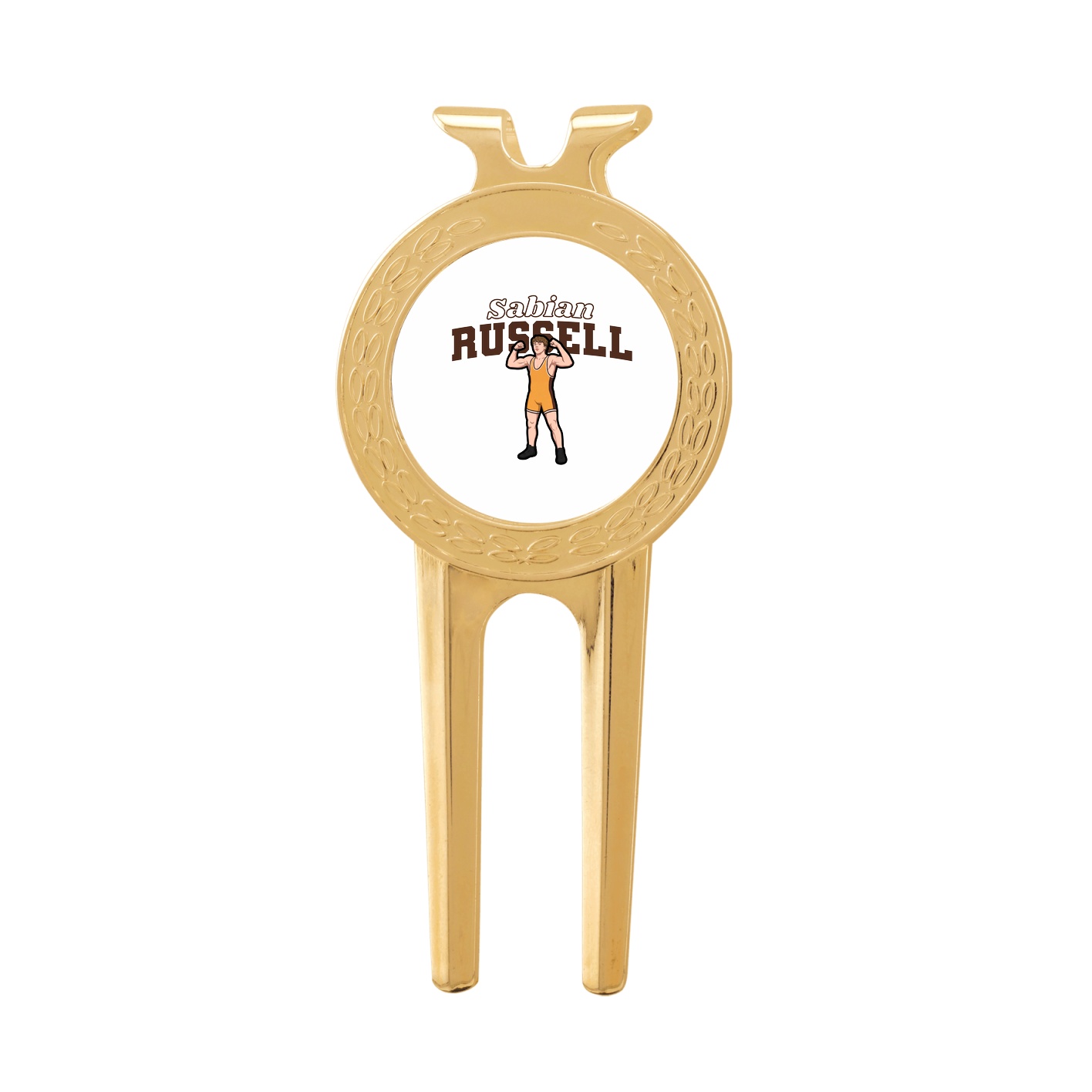 Divot Tool with Ball Marker — Name Arch in Classic