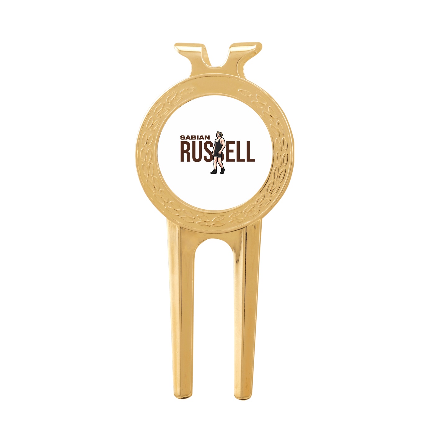 Divot Tool with Ball Marker — Player Name in Classic