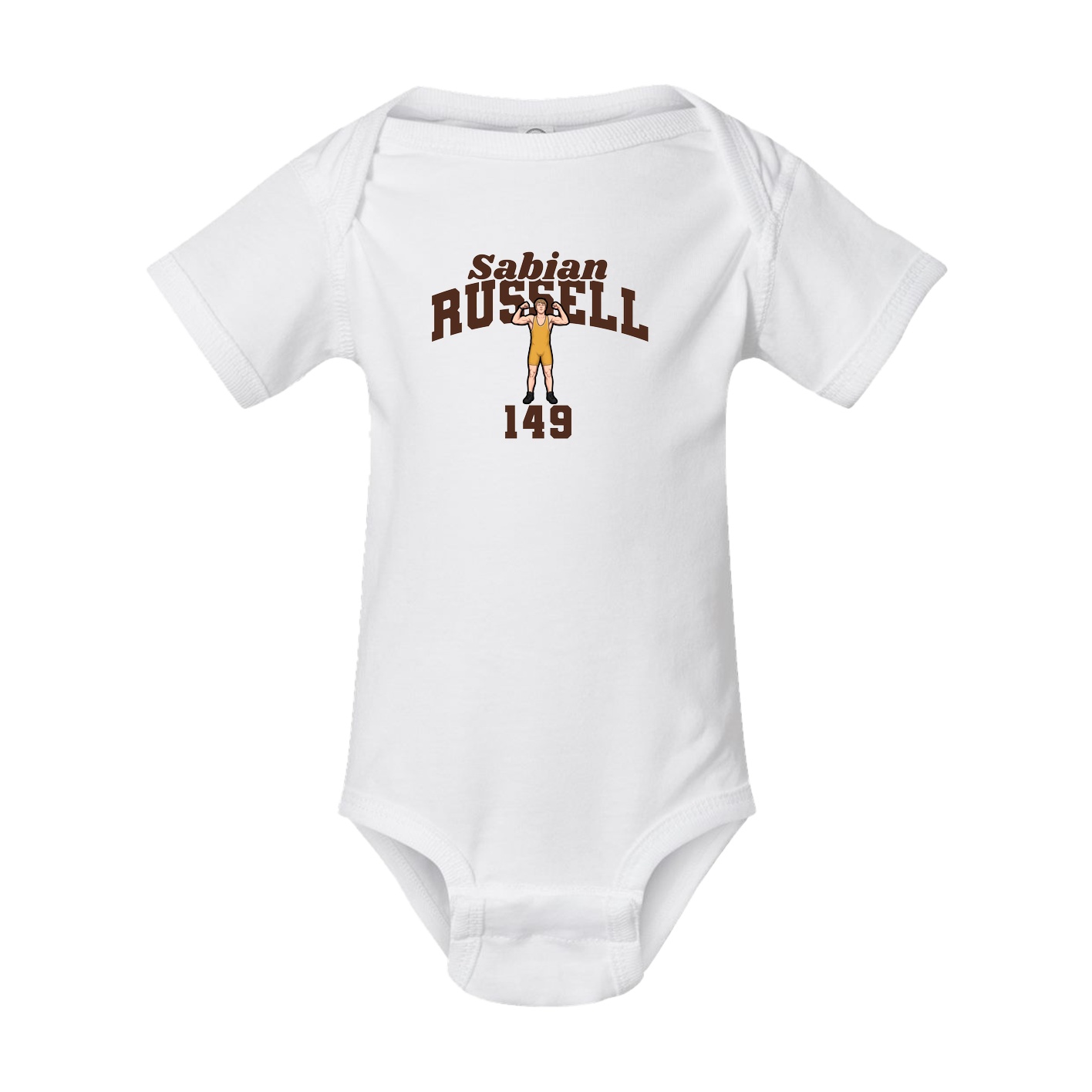 Baby Onesie — Signature Arch in White