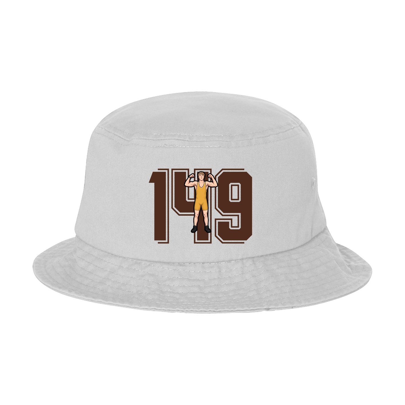 Bucket Cap — Number in White