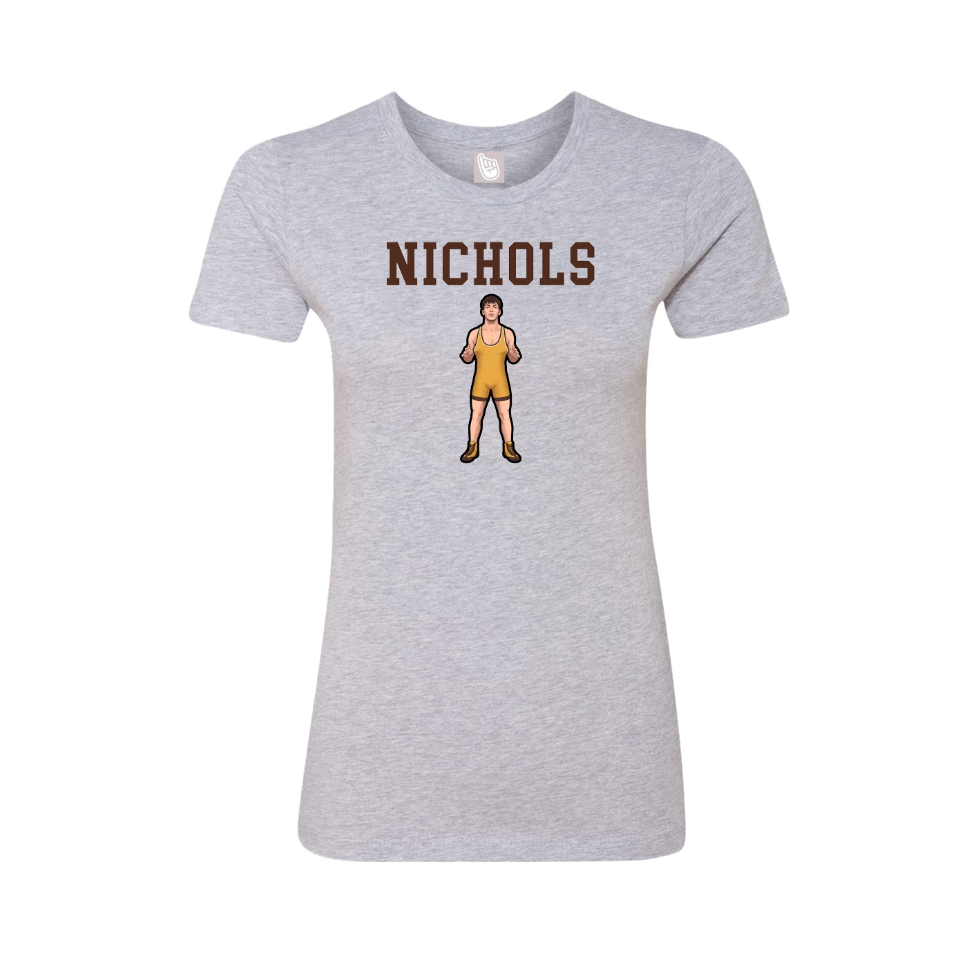 Fitted Women's Tee — Shirsey in Grey