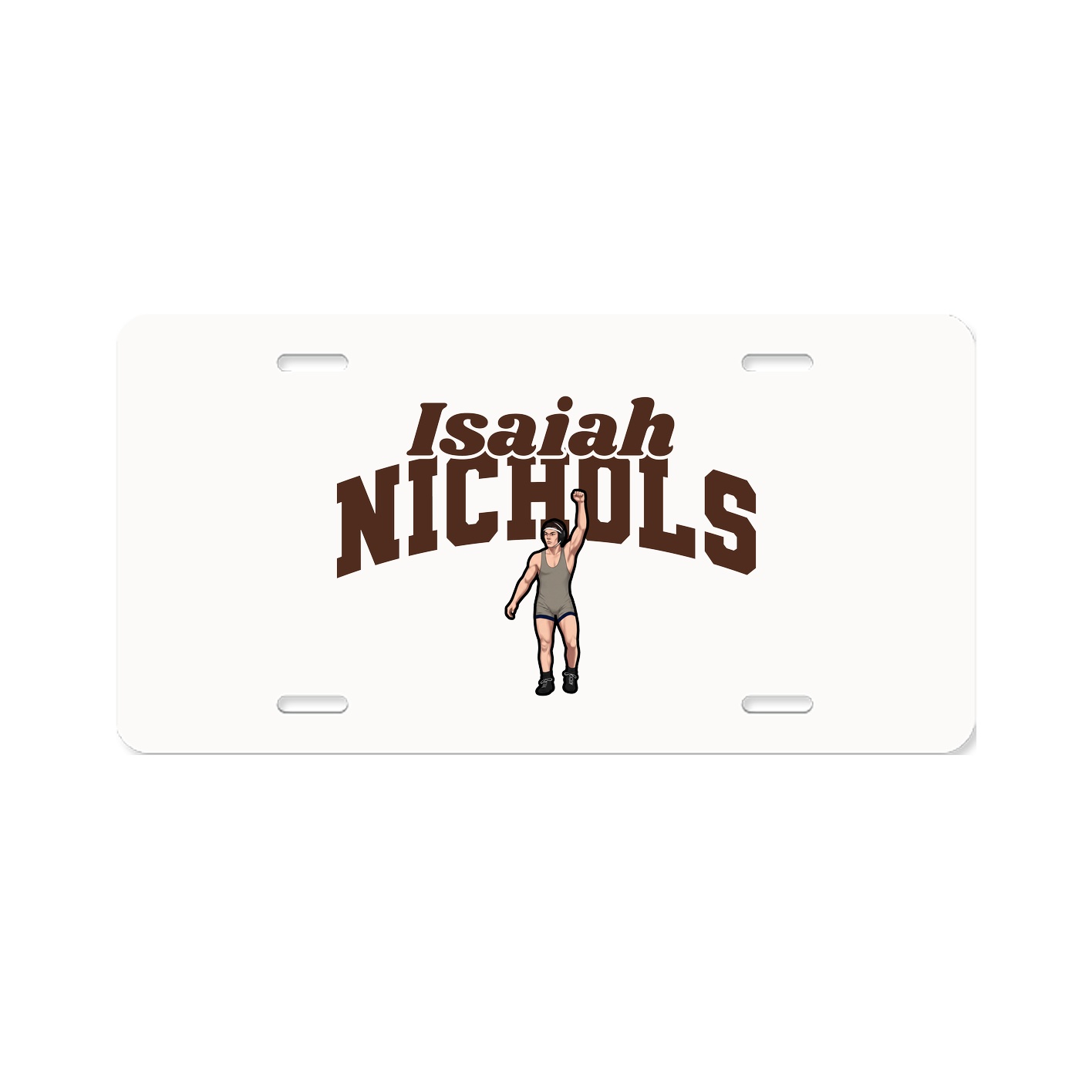 License Plate — Signature Arch in Classic