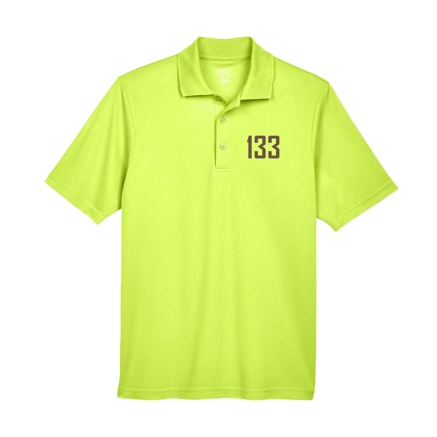 Performance Polo — Front Shirsy in Yellow