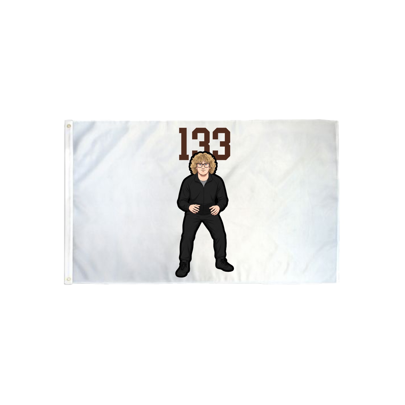 3x5 Flag — Number Top in Classic