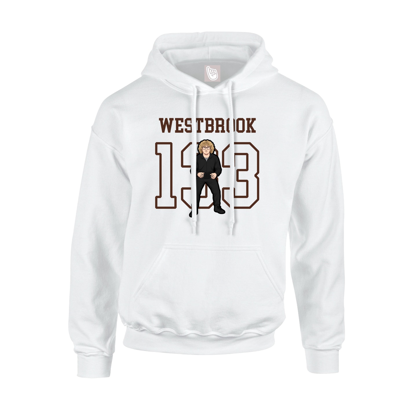 Youth Hoodie — Shirsey in White