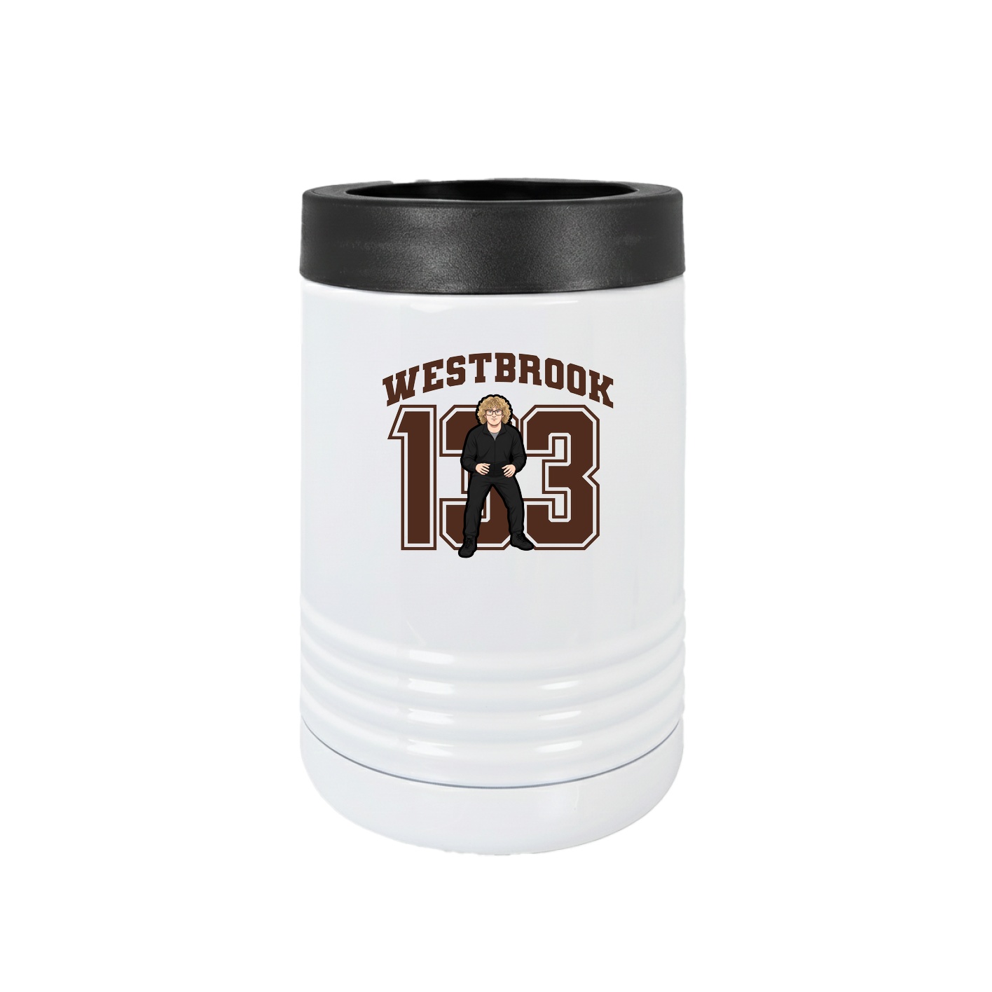 Beverage Holder — Number in White