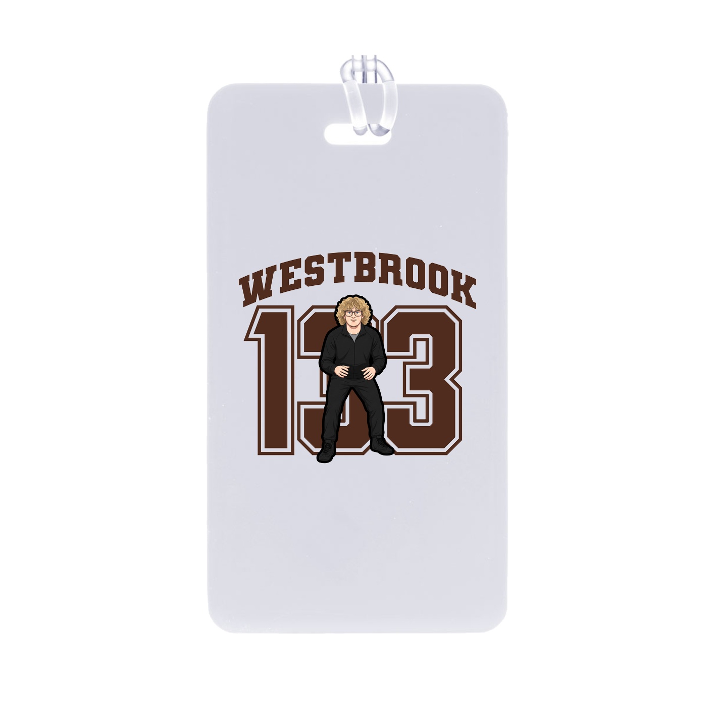 Bag Tag — Number in Classic