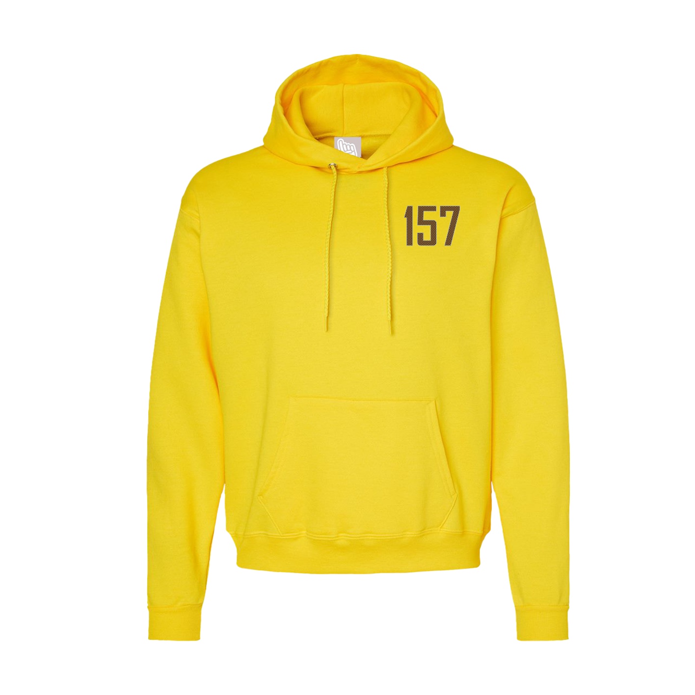 Hoodie — Front Shirsy in Yellow