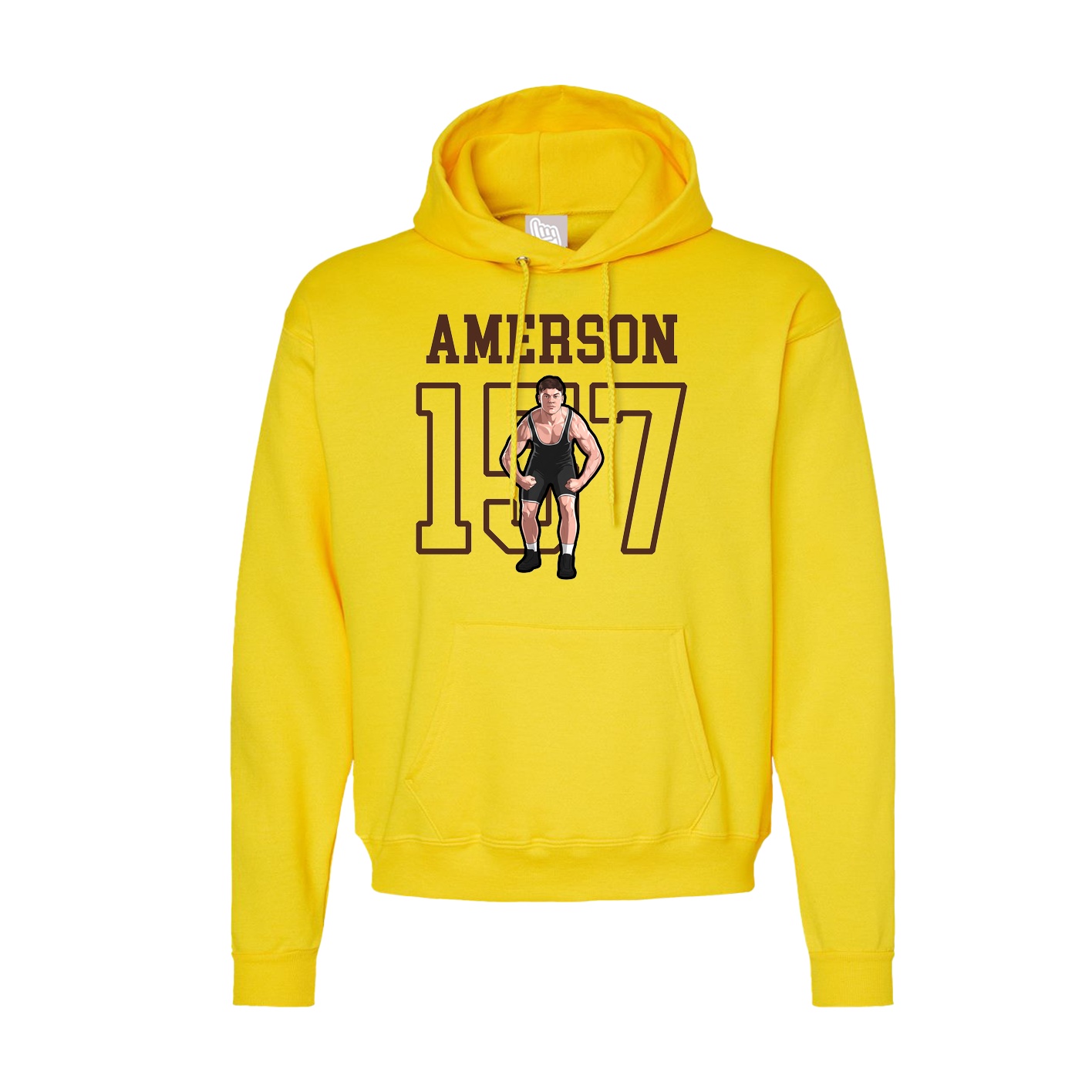 Hoodie — Shirsey in Yellow