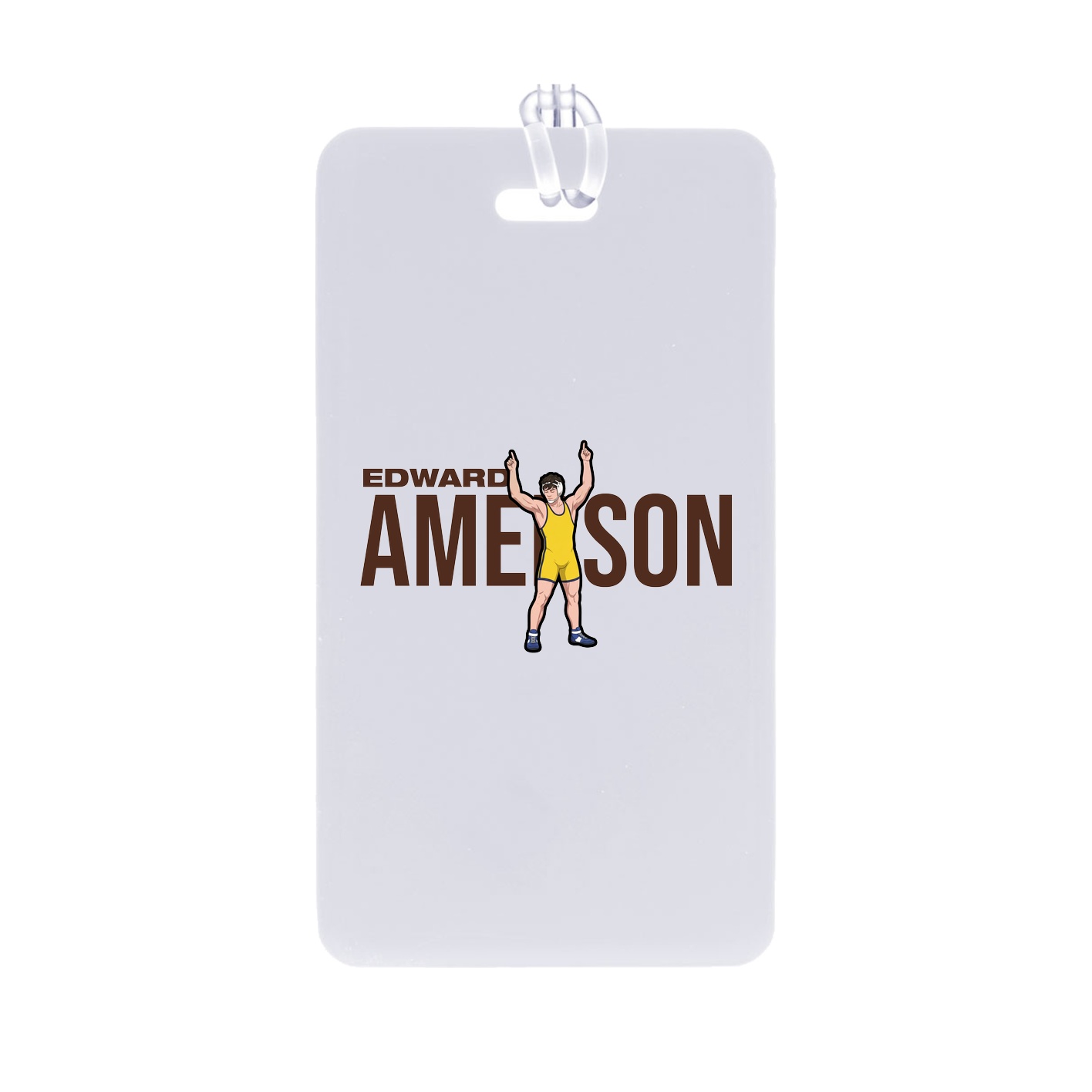 Bag Tag — Player Name in Classic