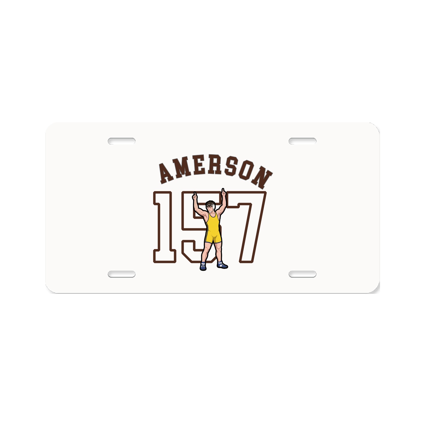 License Plate — Shirsey Arch in Classic