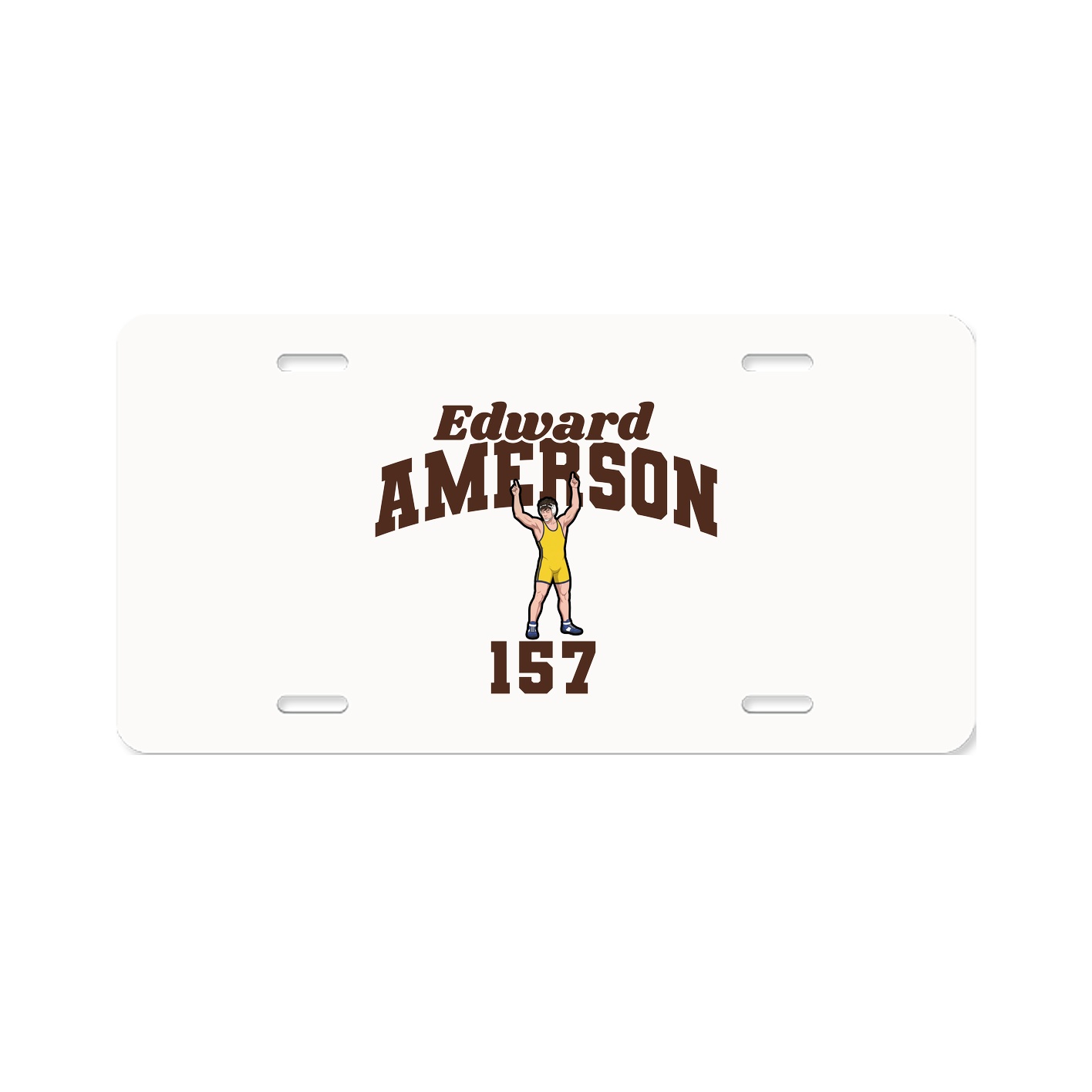 License Plate — Signature Arch in Classic