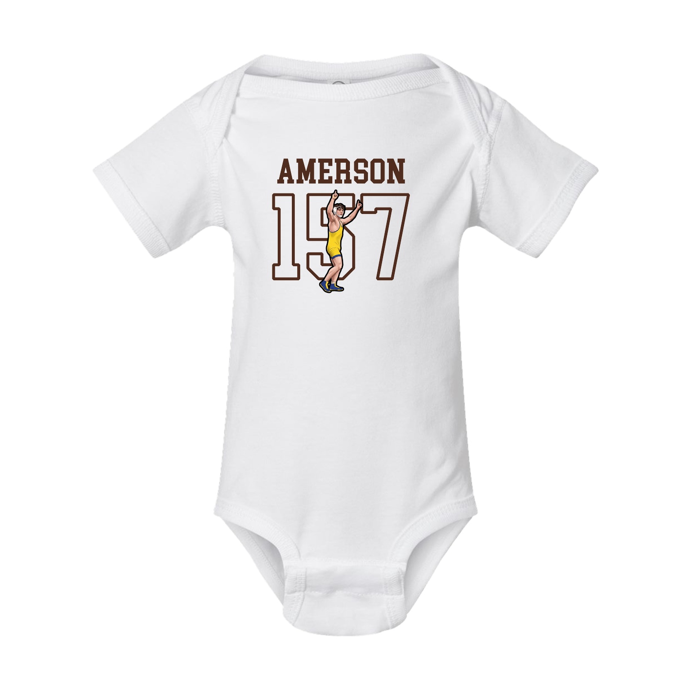 Baby Onesie — Shirsey in White
