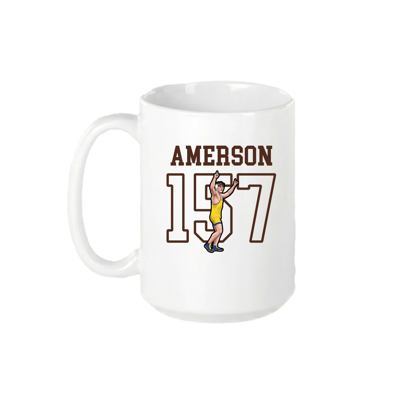 15oz Coffee Mug — Shirsey in White