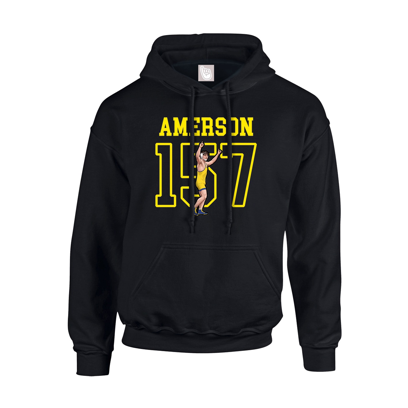 Youth Hoodie — Shirsey in Black