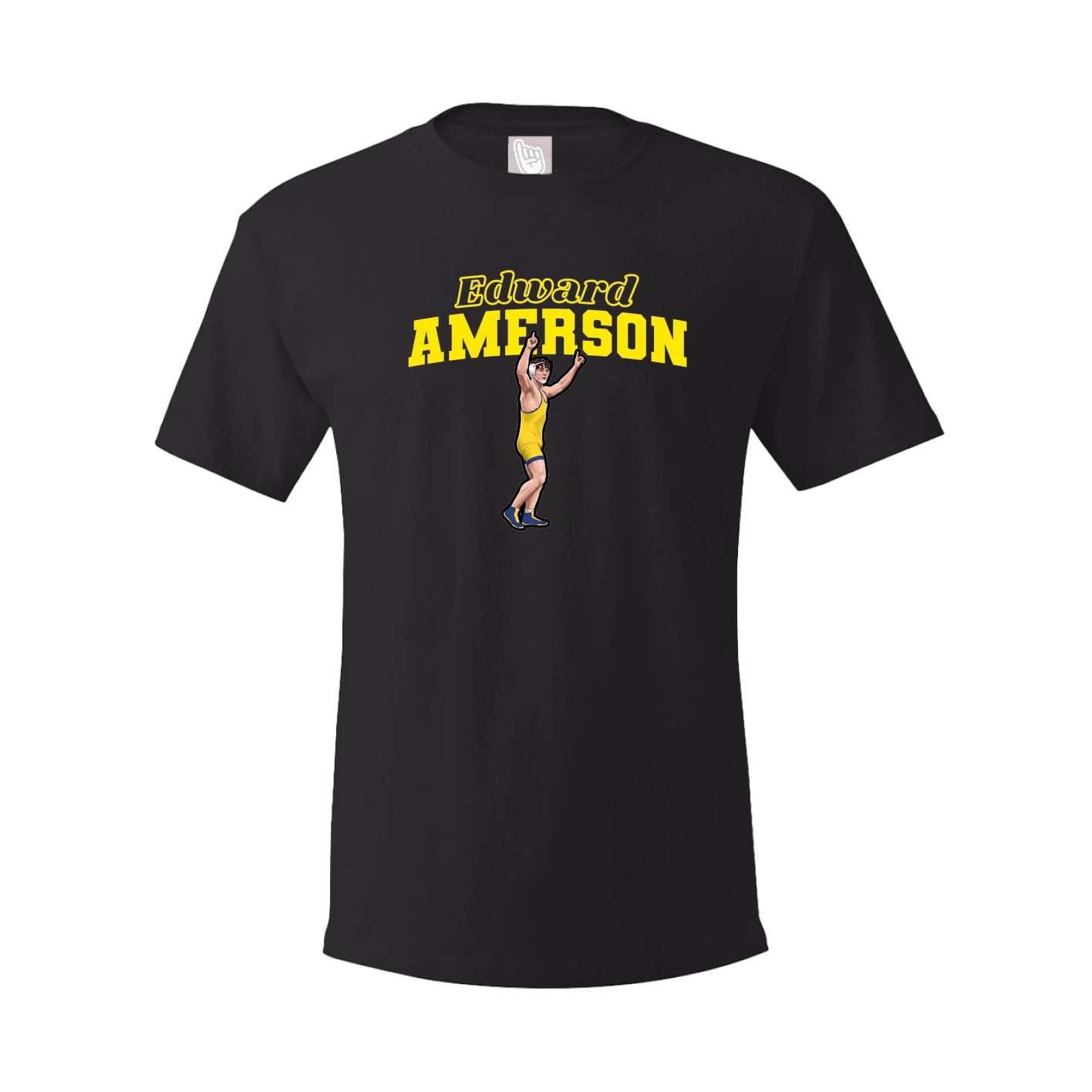 Tee — Name Arch in Black