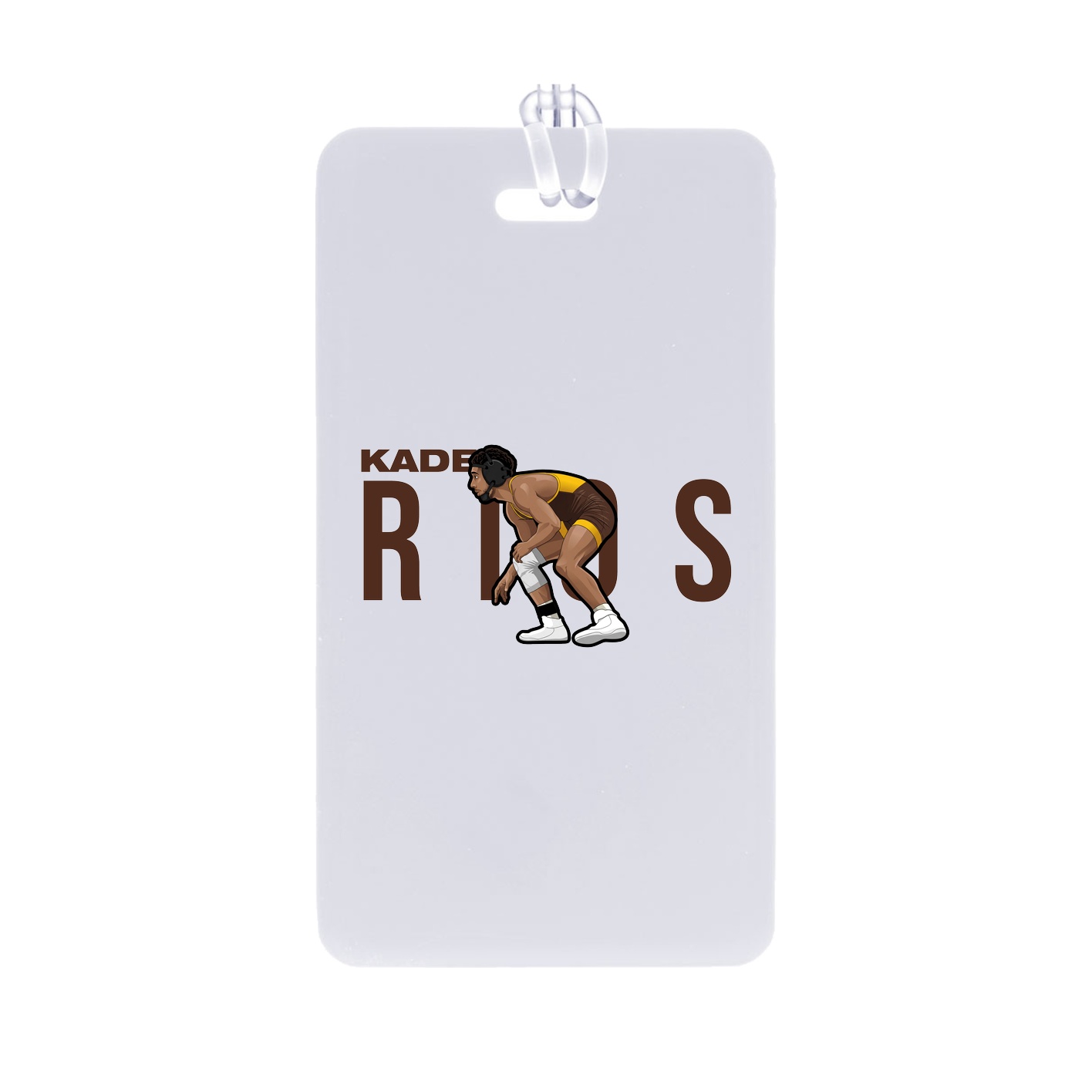 Bag Tag — Player Name in Classic